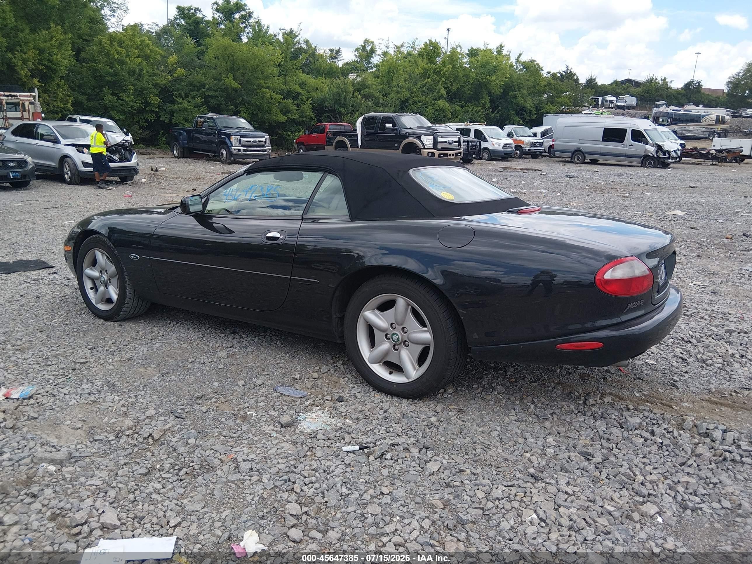 1997 Jaguar Xk8   Черный vin: SAJGX2745VC003126