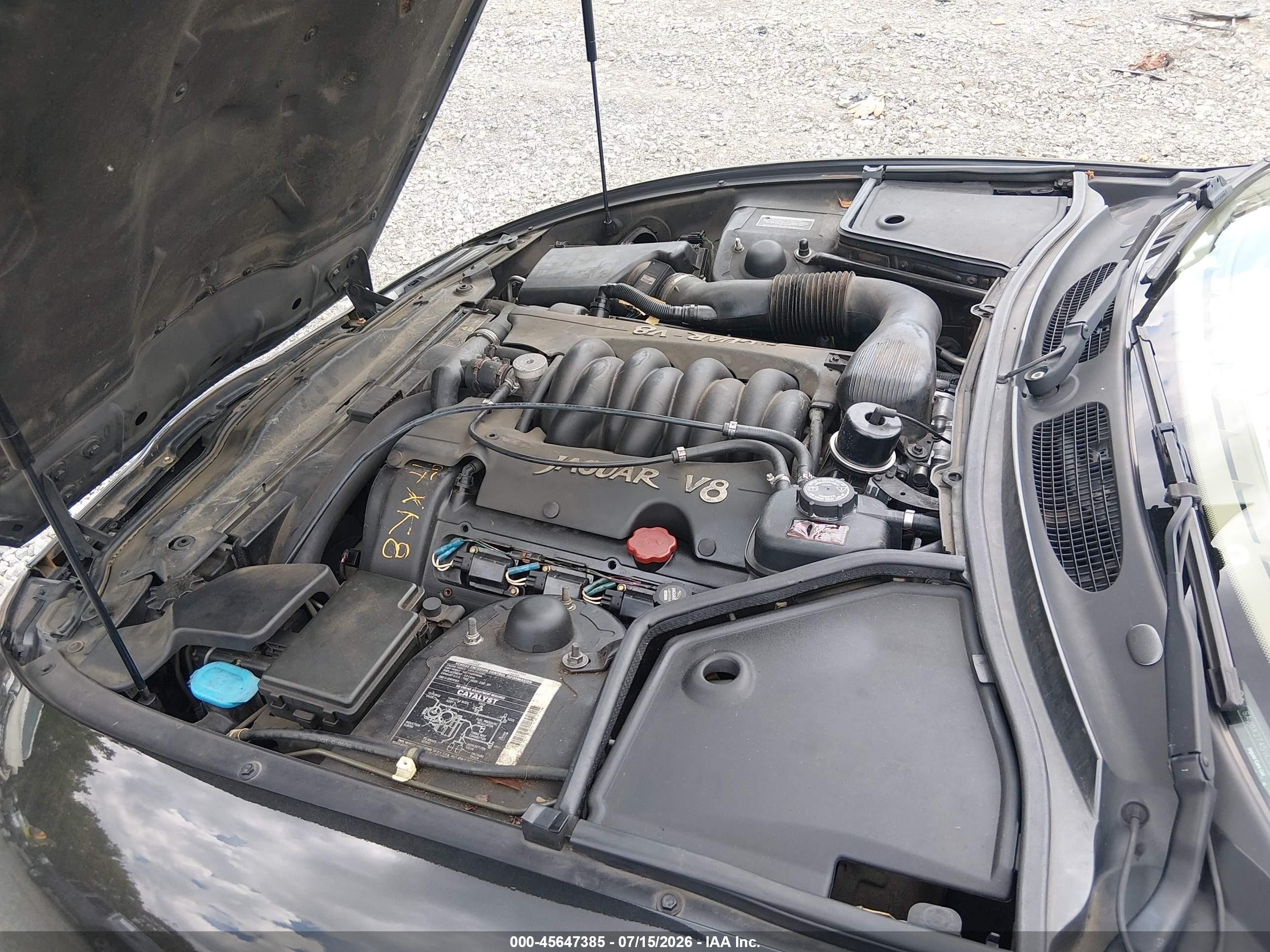 1997 Jaguar Xk8   Черный vin: SAJGX2745VC003126