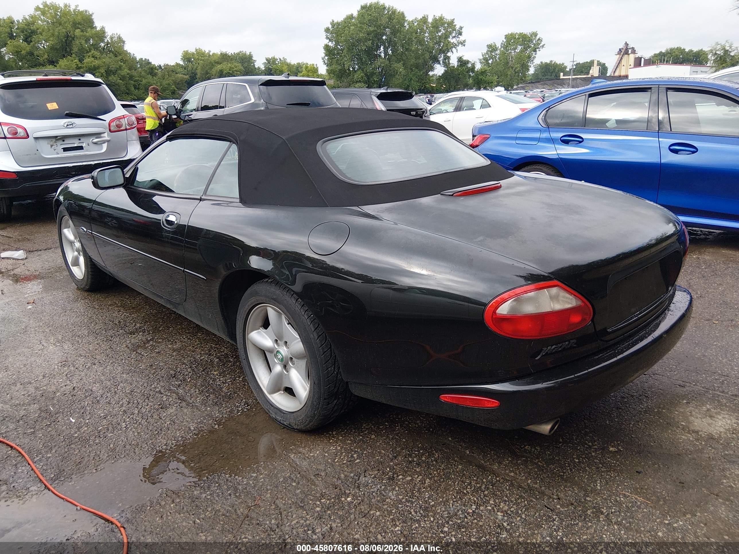 1997 Jaguar Xk8   Black vin: SAJGX2746VC006987