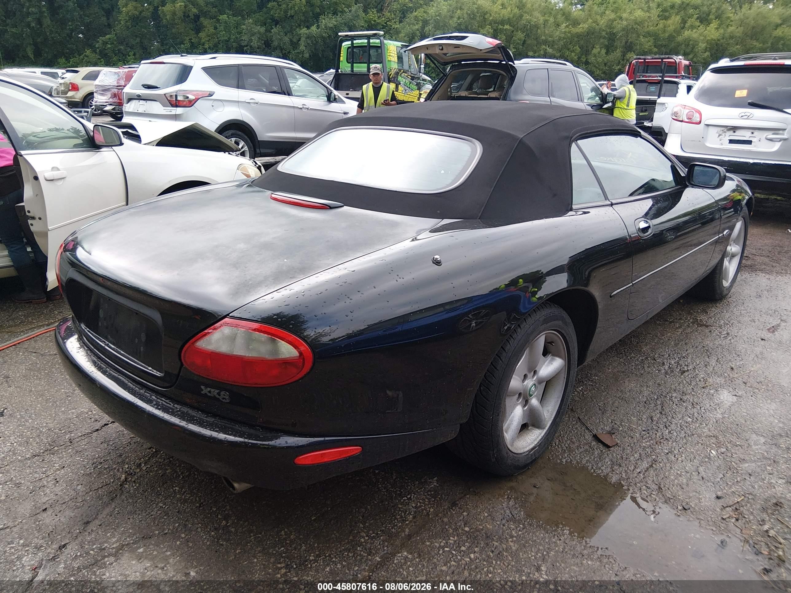 1997 Jaguar Xk8   Black vin: SAJGX2746VC006987