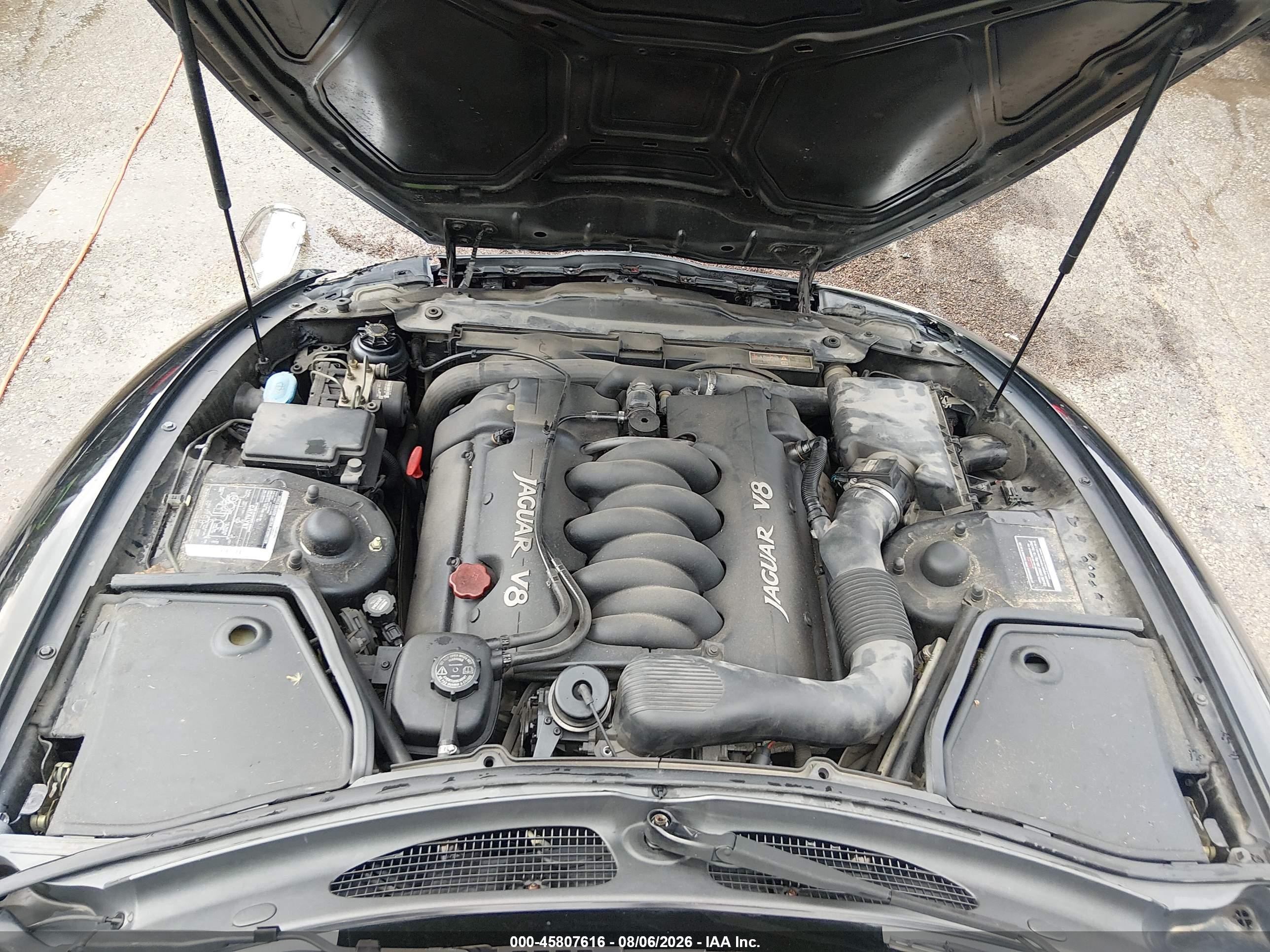 1997 Jaguar Xk8   Black vin: SAJGX2746VC006987