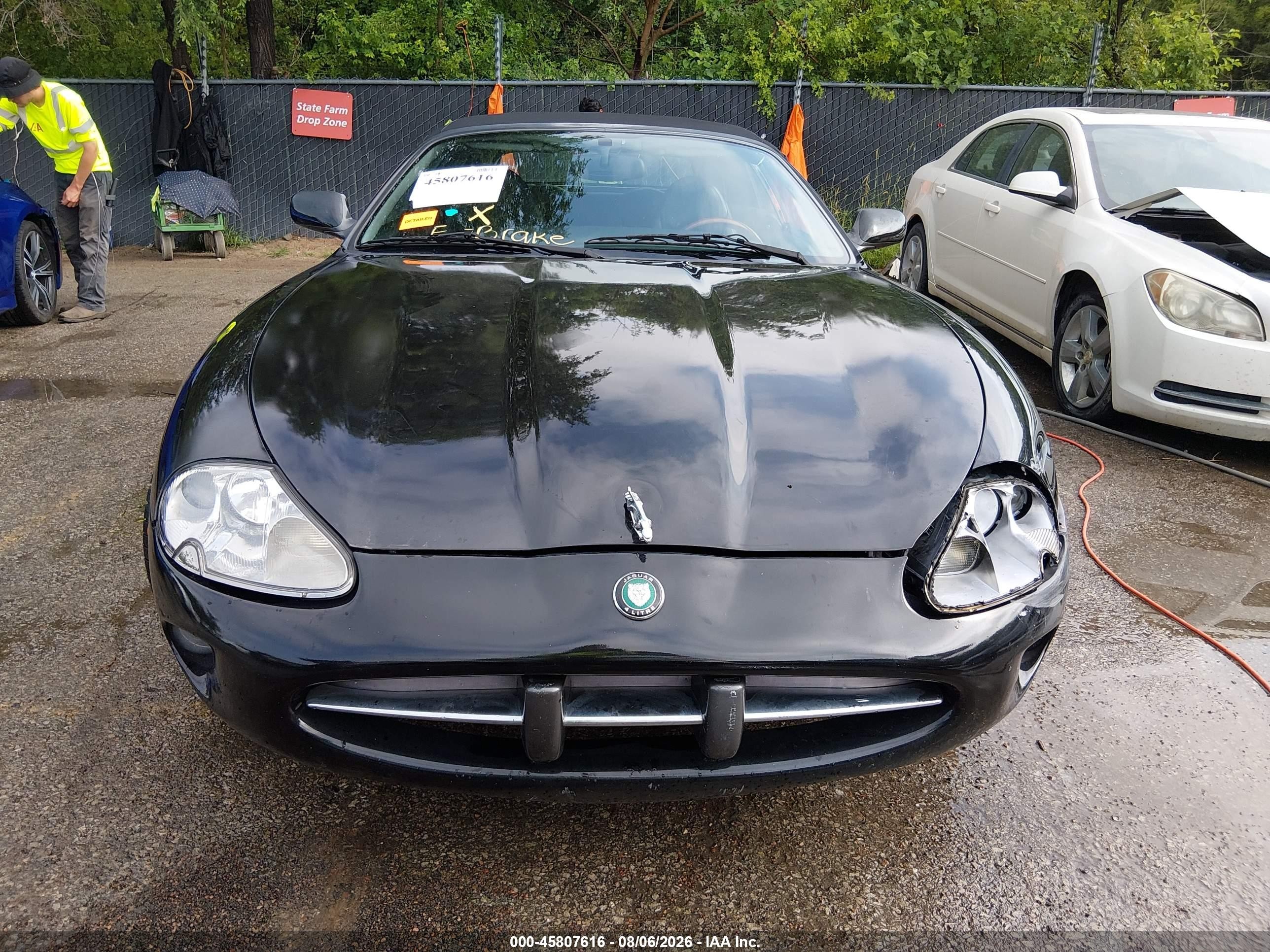 1997 Jaguar Xk8   Black vin: SAJGX2746VC006987