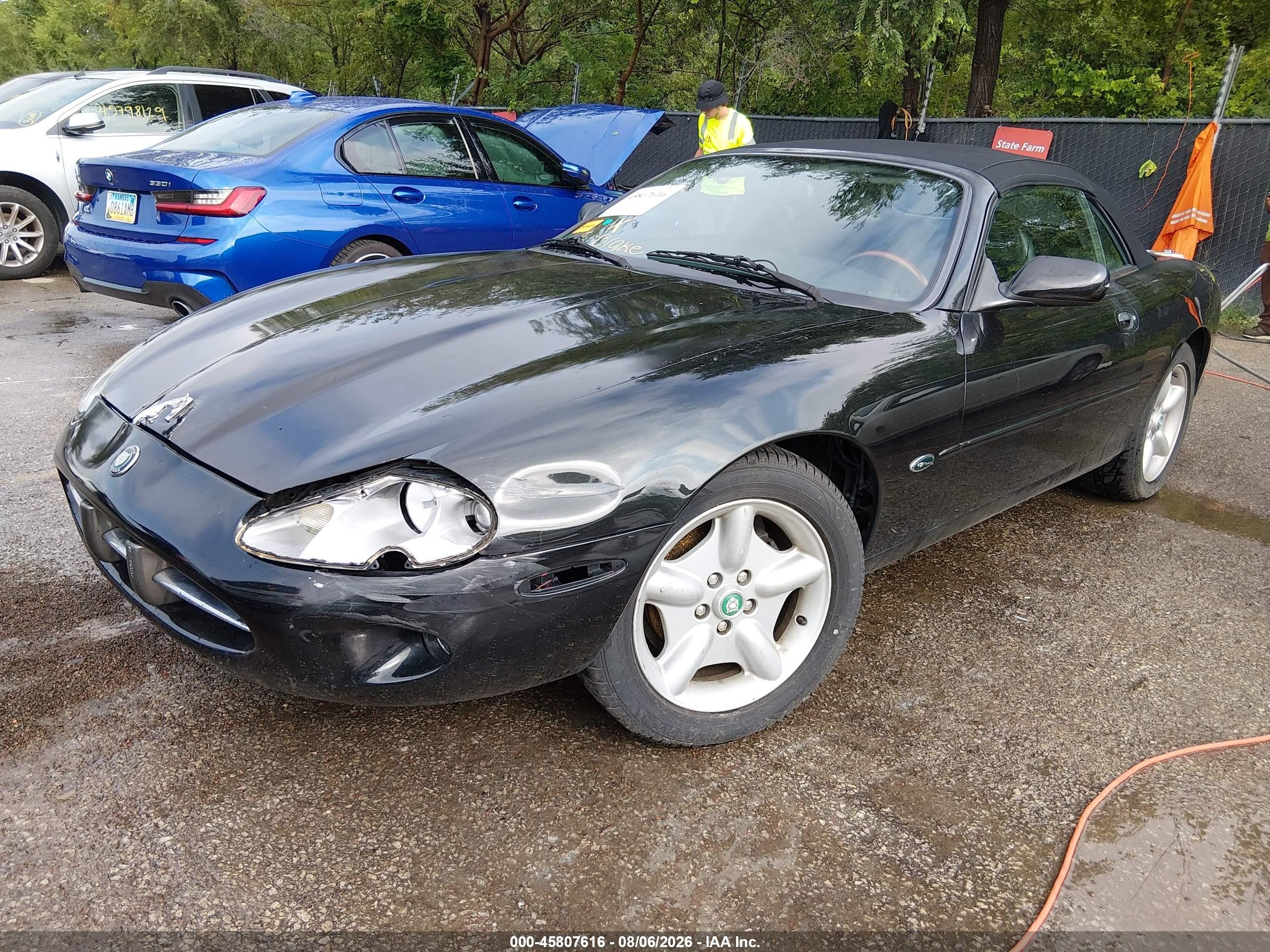 1997 Jaguar Xk8   Black vin: SAJGX2746VC006987