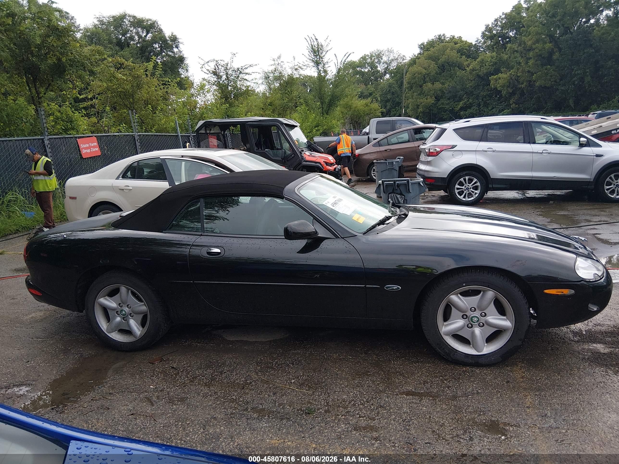 1997 Jaguar Xk8   Black vin: SAJGX2746VC006987