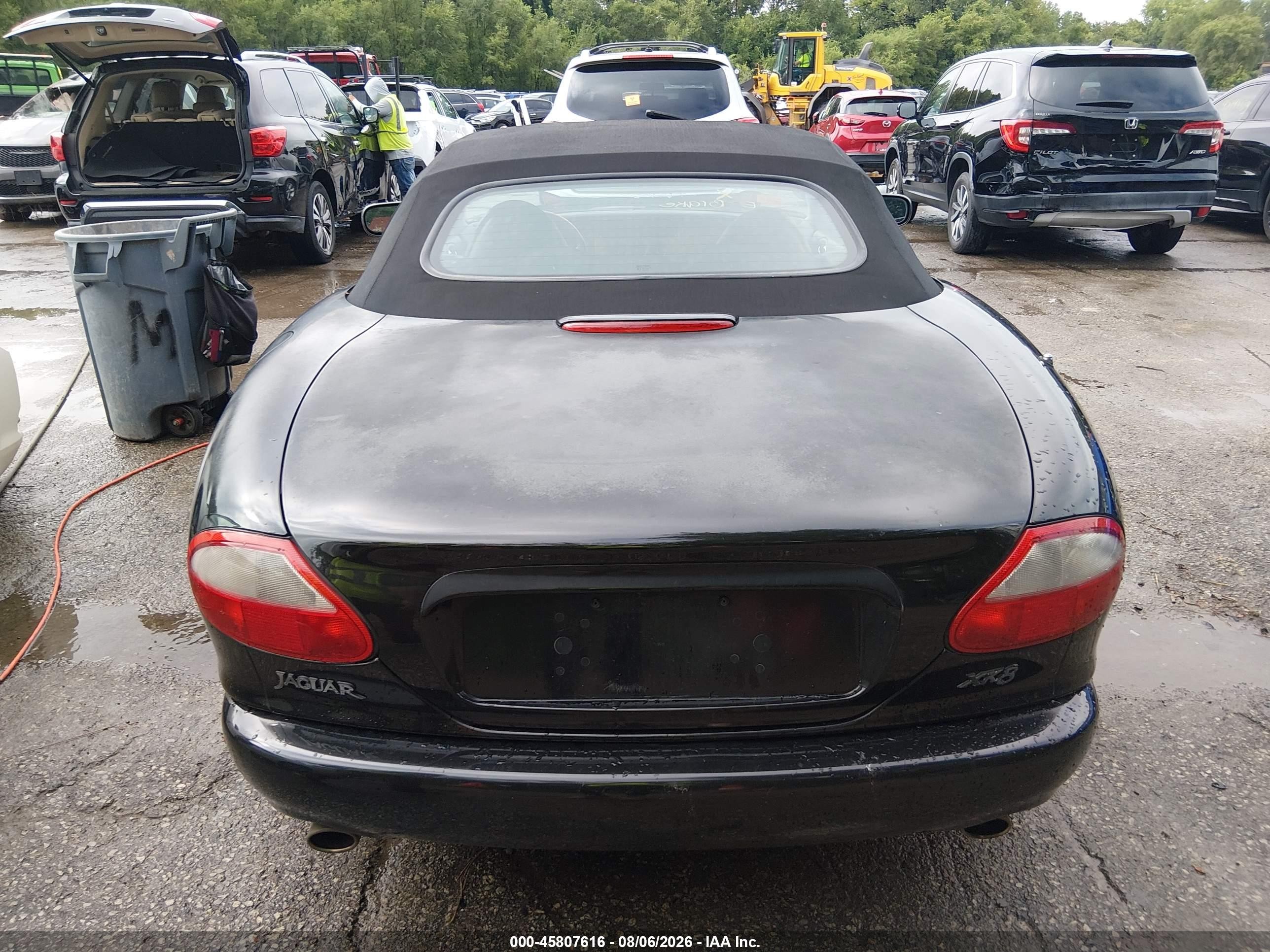 1997 Jaguar Xk8   Black vin: SAJGX2746VC006987