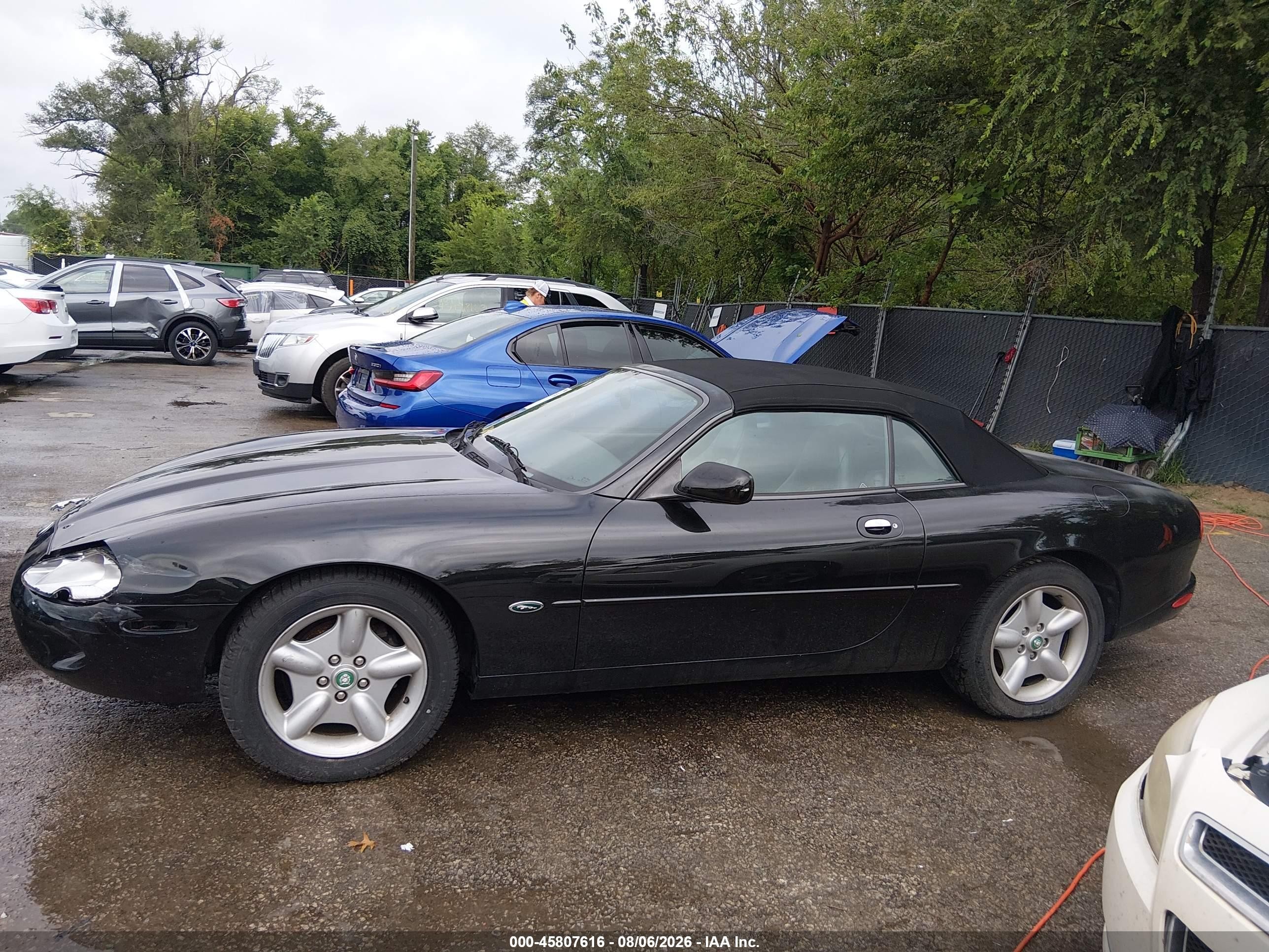 1997 Jaguar Xk8   Black vin: SAJGX2746VC006987