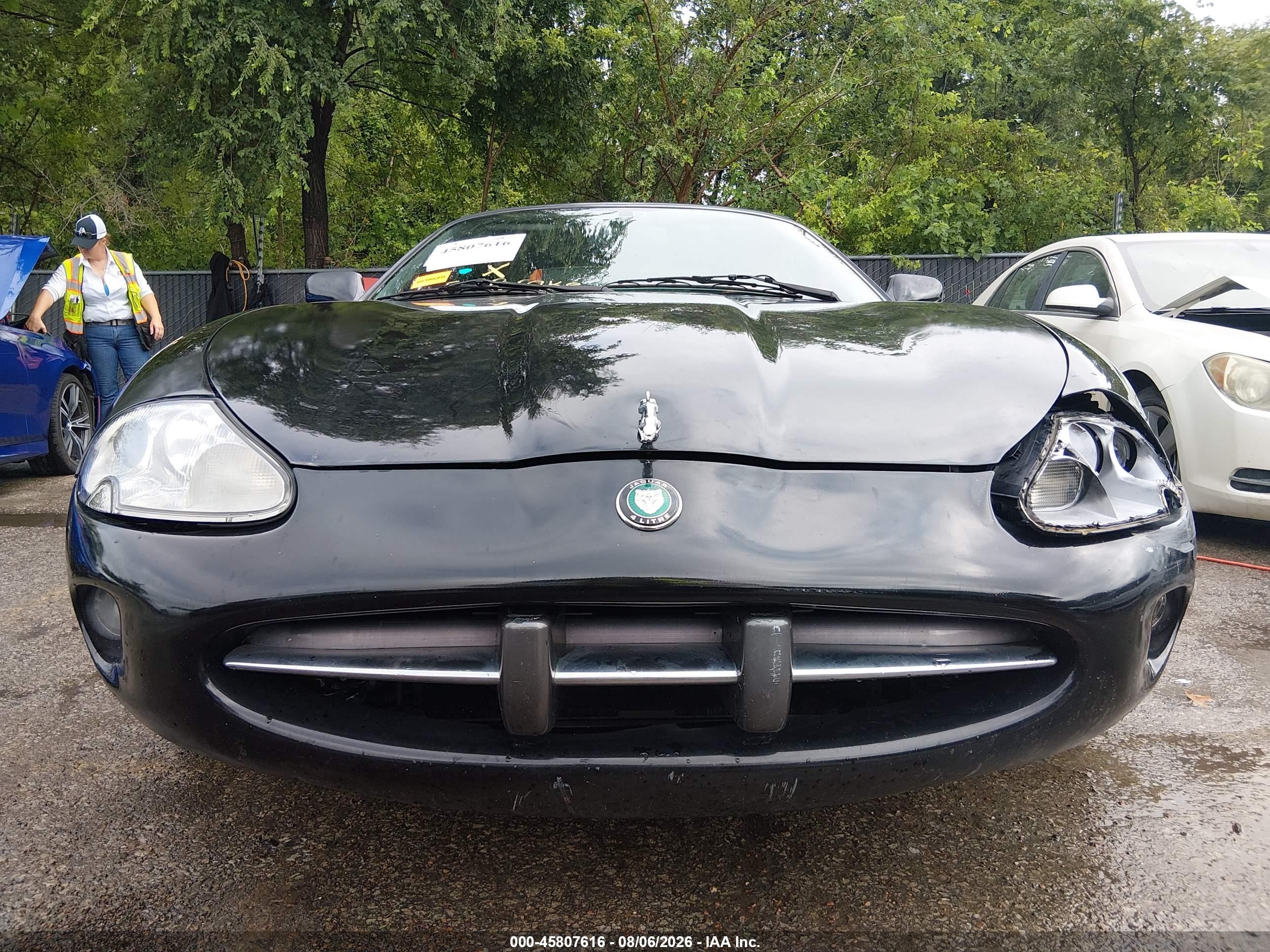 1997 Jaguar Xk8   Black vin: SAJGX2746VC006987