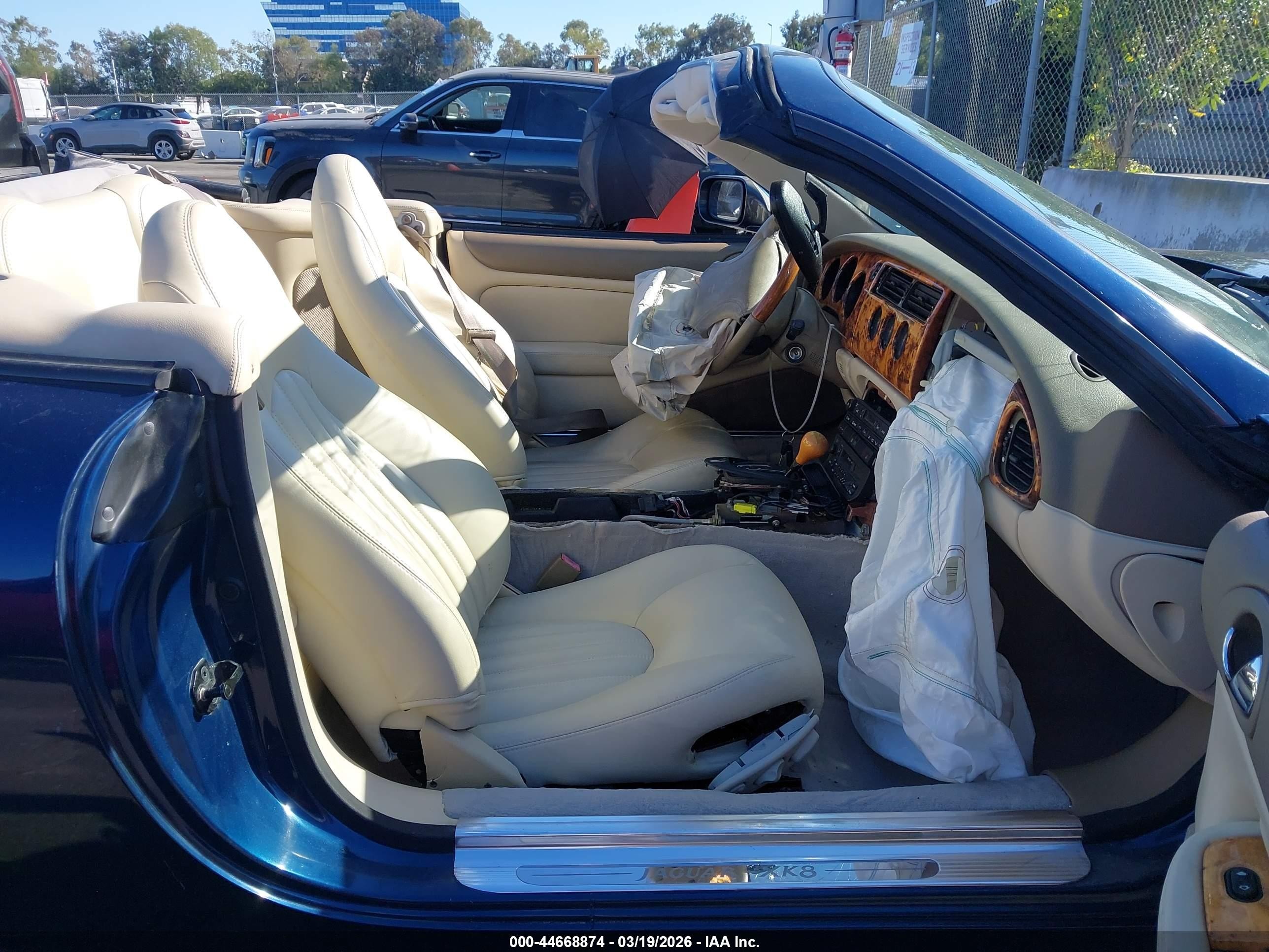 1997 Jaguar Xk8   Blue vin: SAJGX2746VC015947