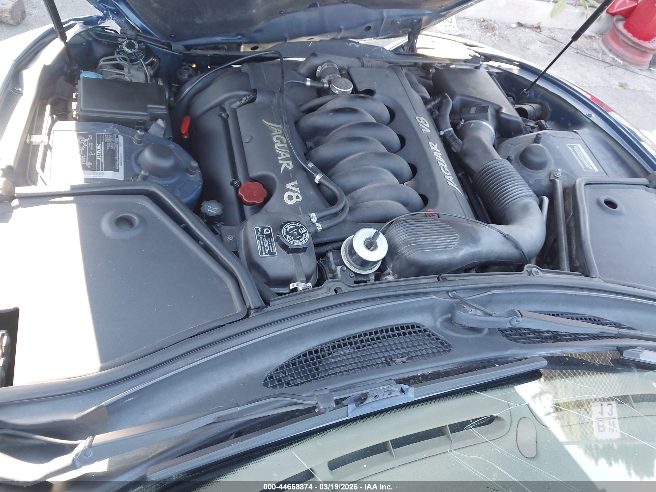 1997 Jaguar Xk8   Blue vin: SAJGX2746VC015947