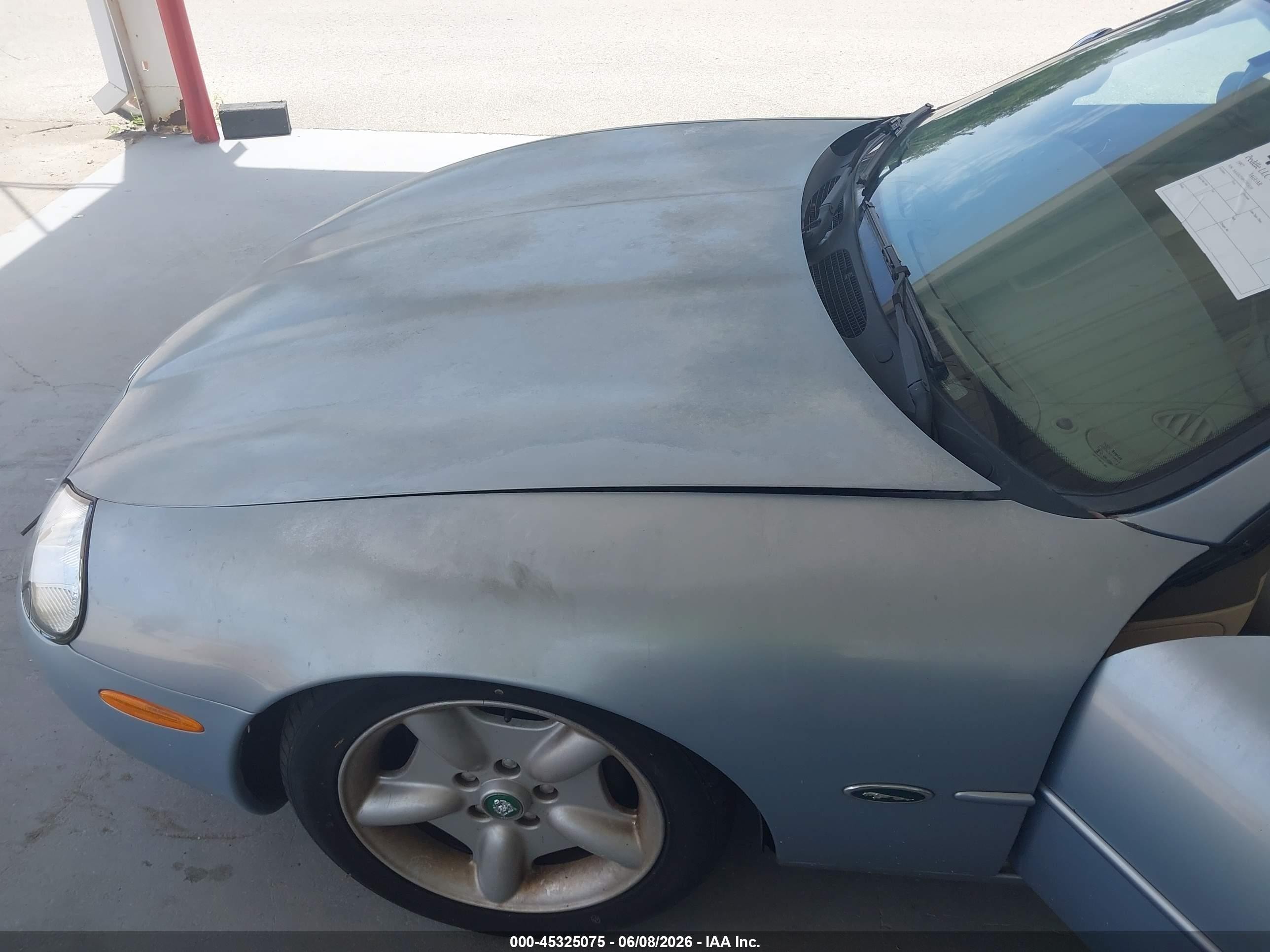 1997 Jaguar Xk8   Light Blue vin: SAJGX2749VC013559