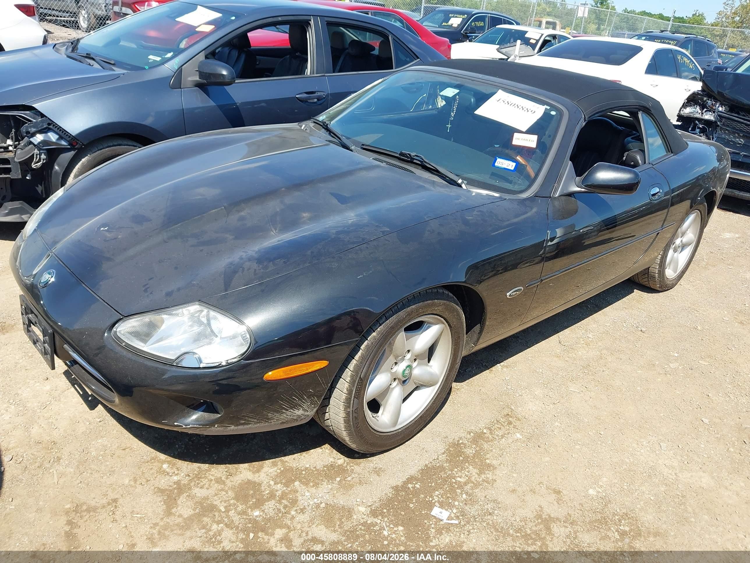 1997 Jaguar Xk8   Black vin: SAJGX274XVC003235