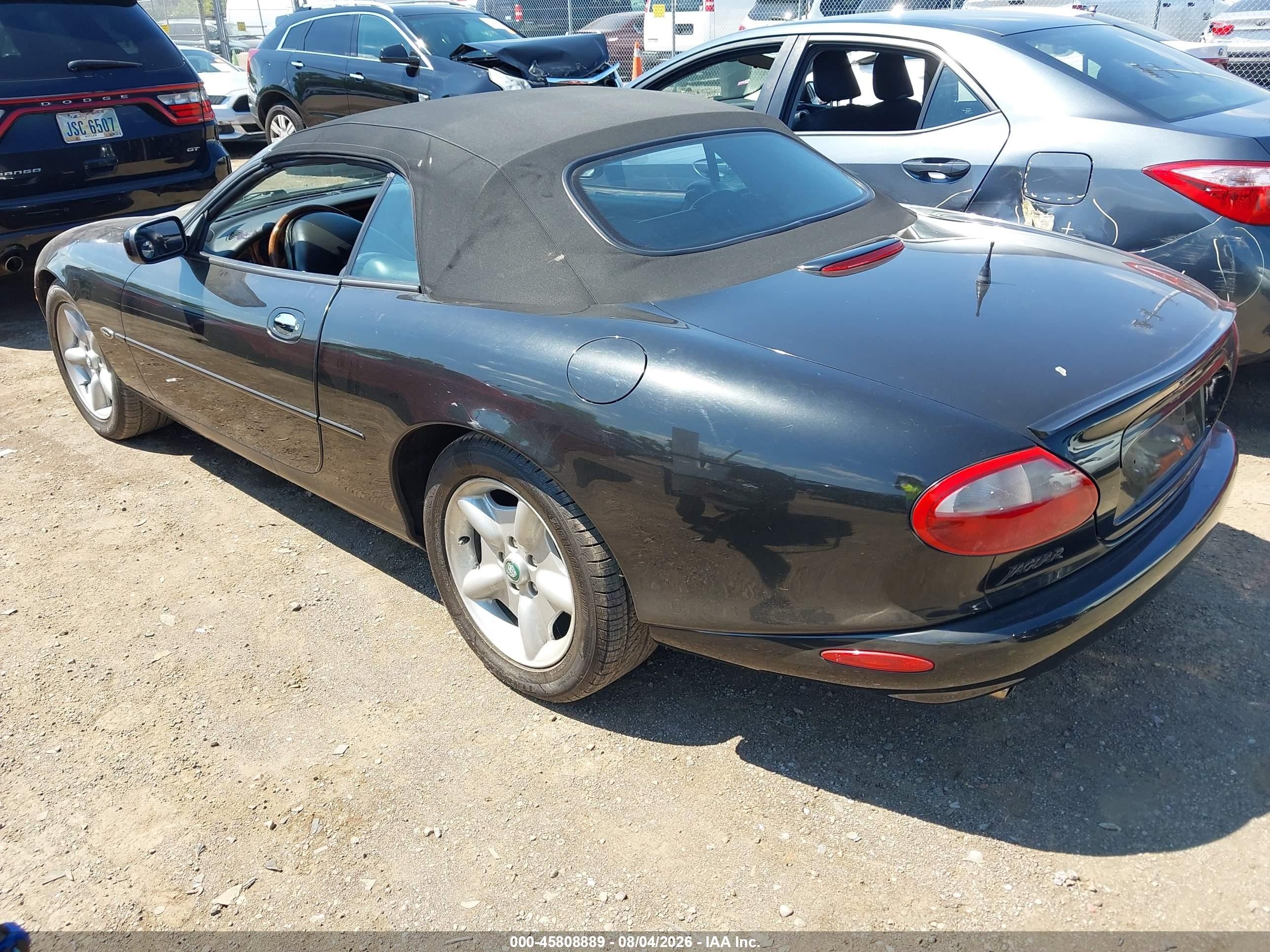 1997 Jaguar Xk8   Black vin: SAJGX274XVC003235