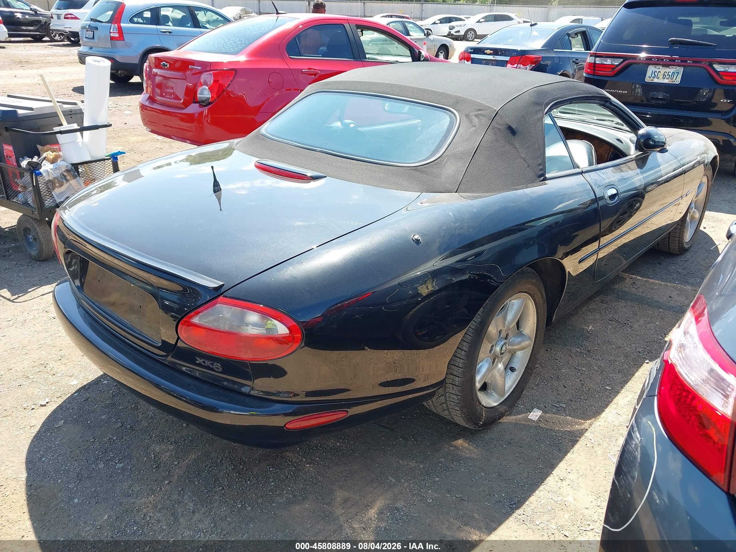 1997 Jaguar Xk8   Black vin: SAJGX274XVC003235