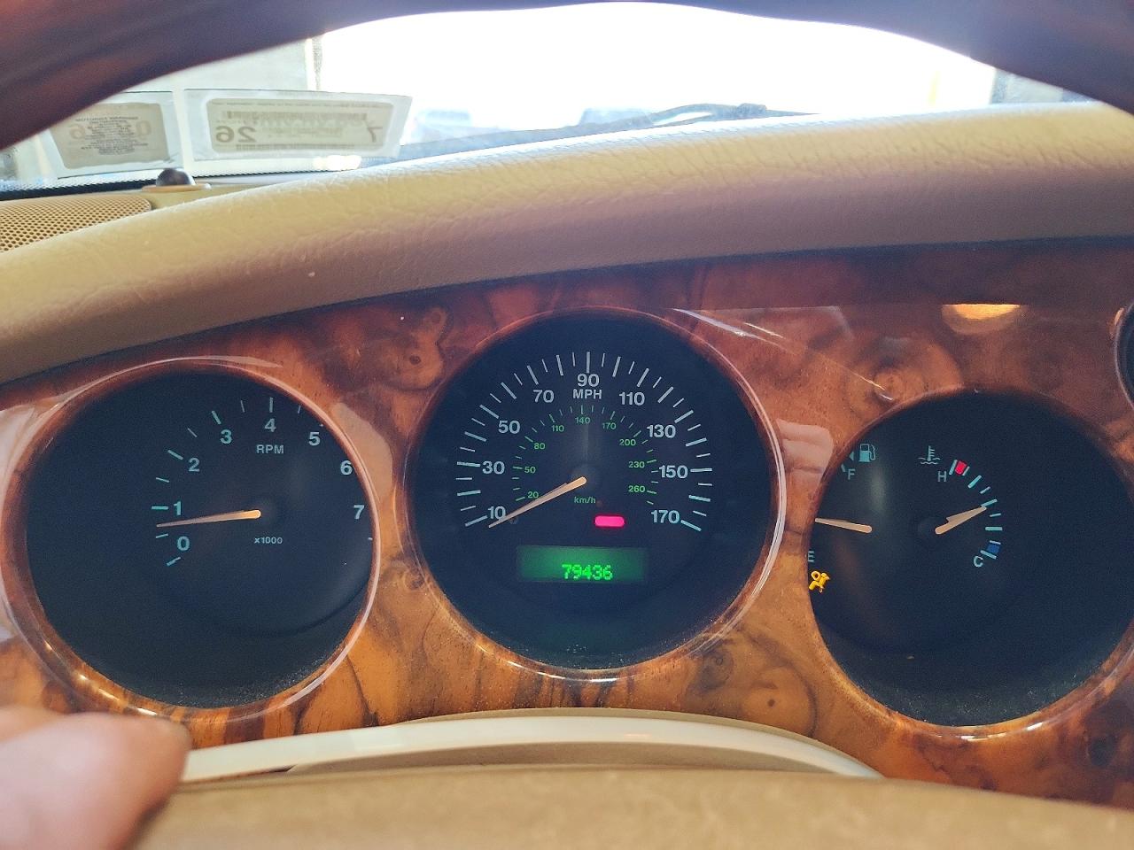 1997 Jaguar Xk8 Black vin: SAJGX274XVC013229
