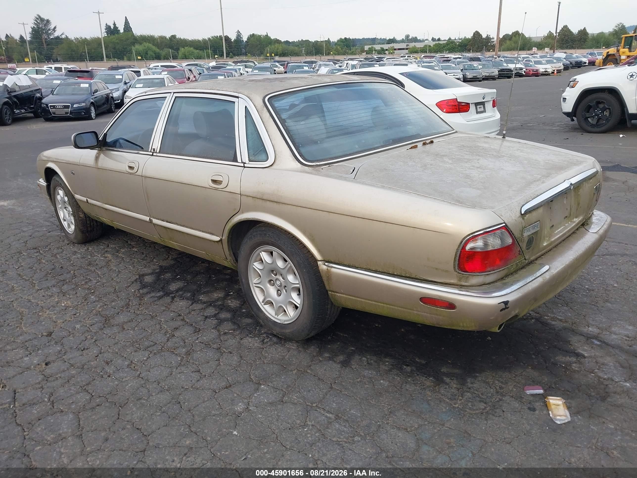 1999 Jaguar Xj8   Gold vin: SAJHD1041XC874058