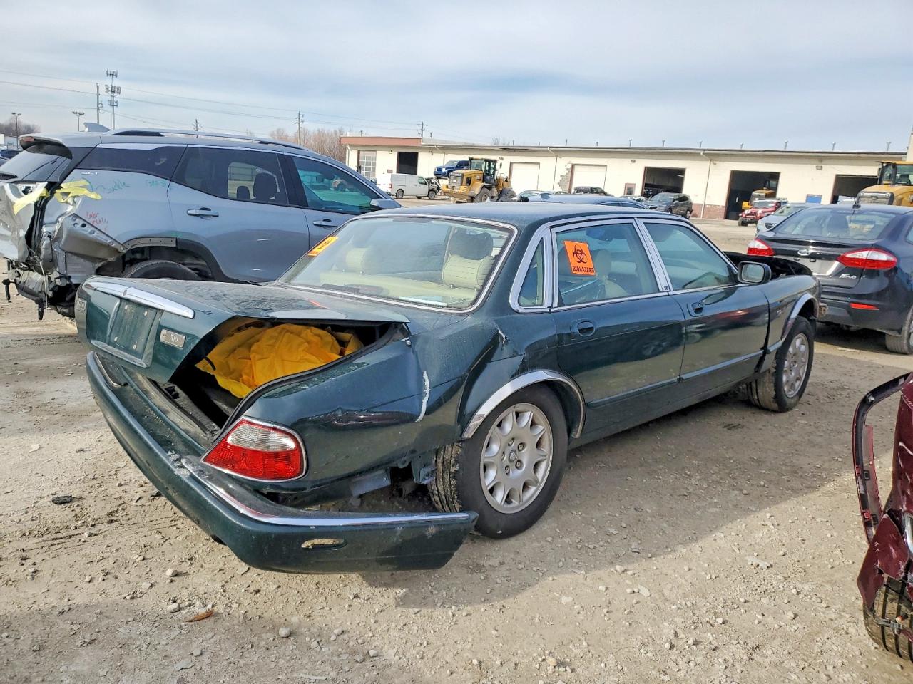 1999 Jaguar Xj8 L Green vin: SAJHD1044XC872112