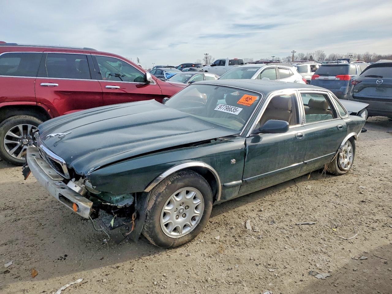 1999 Jaguar Xj8 L Green vin: SAJHD1044XC872112