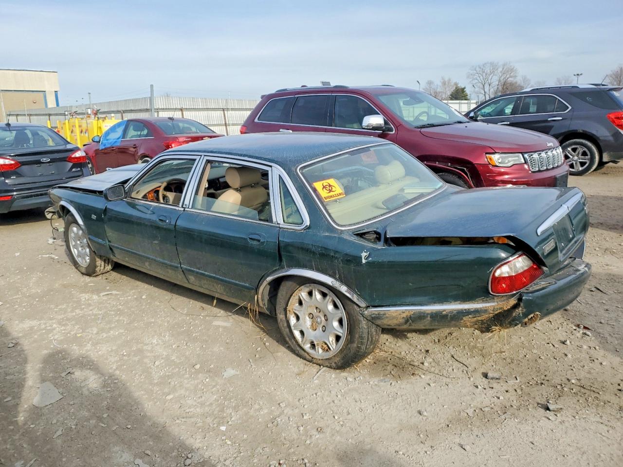 1999 Jaguar Xj8 L Green vin: SAJHD1044XC872112
