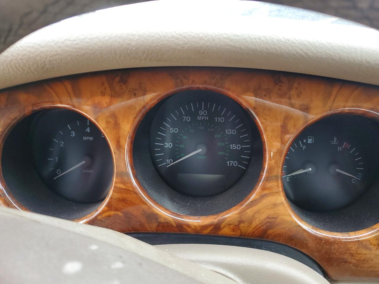 1999 Jaguar Xj8 L Green vin: SAJHD1044XC872112