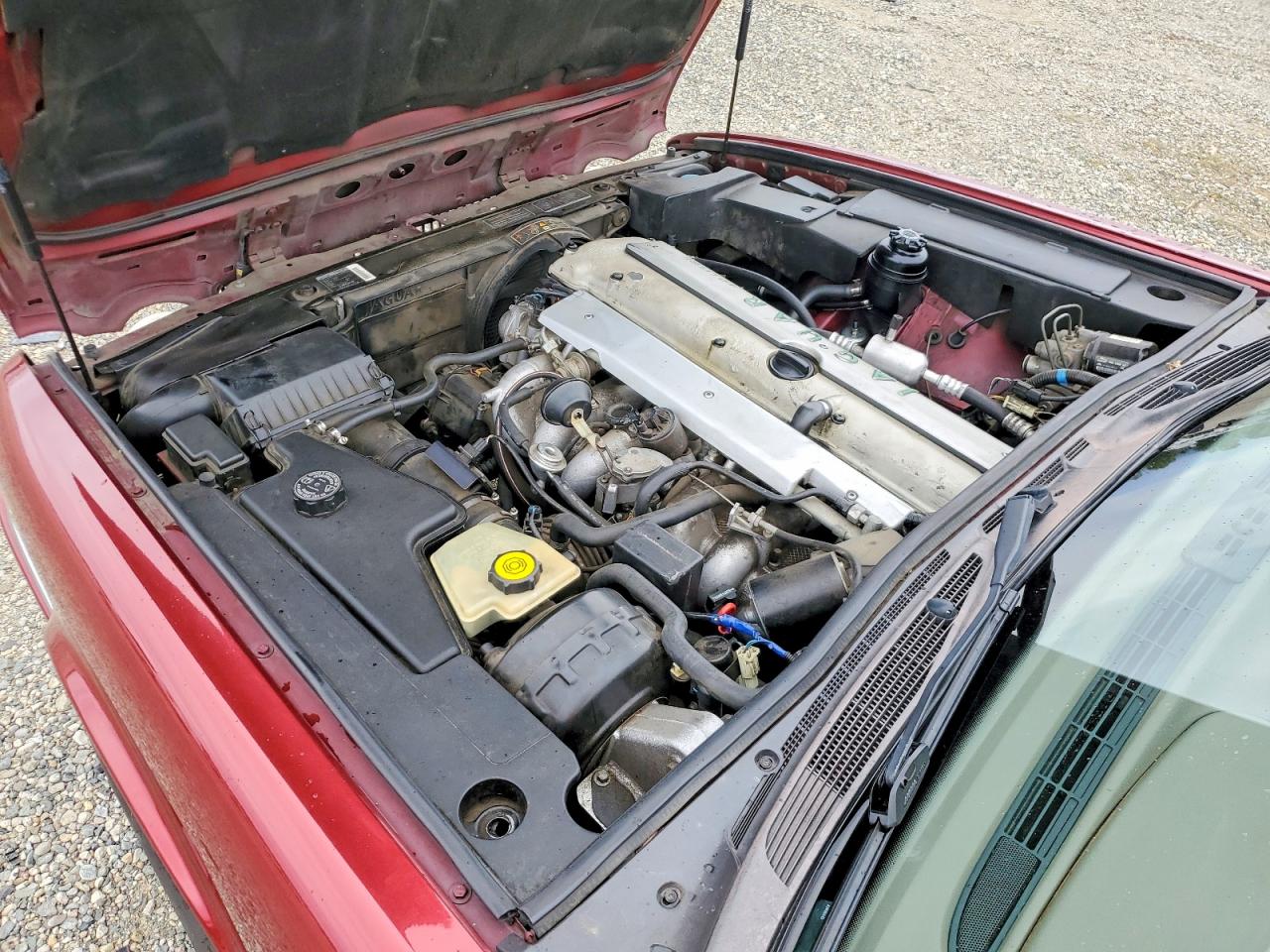 1996 Jaguar Xj6 Red vin: SAJHX1247TC773895
