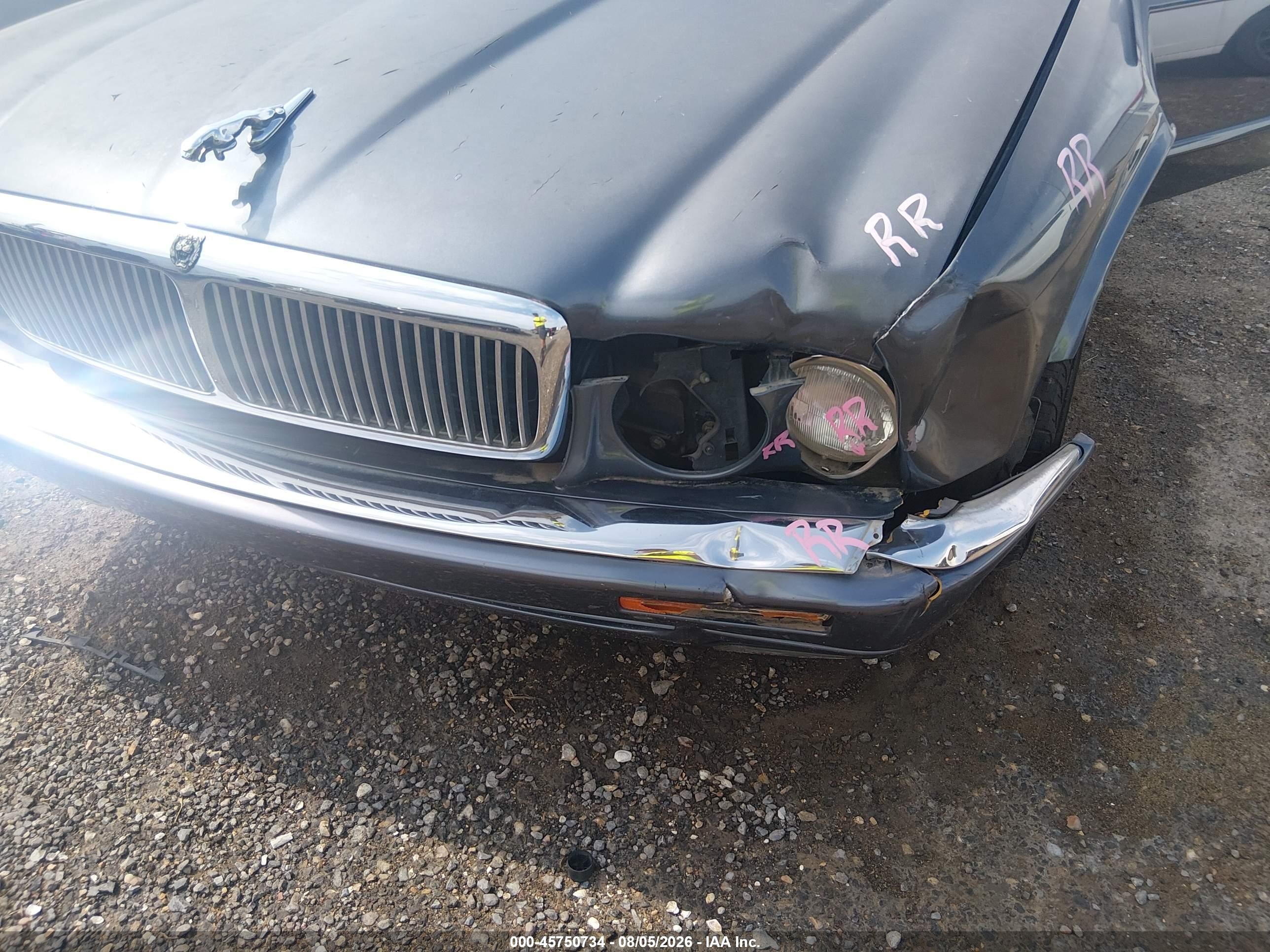1996 Jaguar Xj6   Gray vin: SAJHX1248TC773419