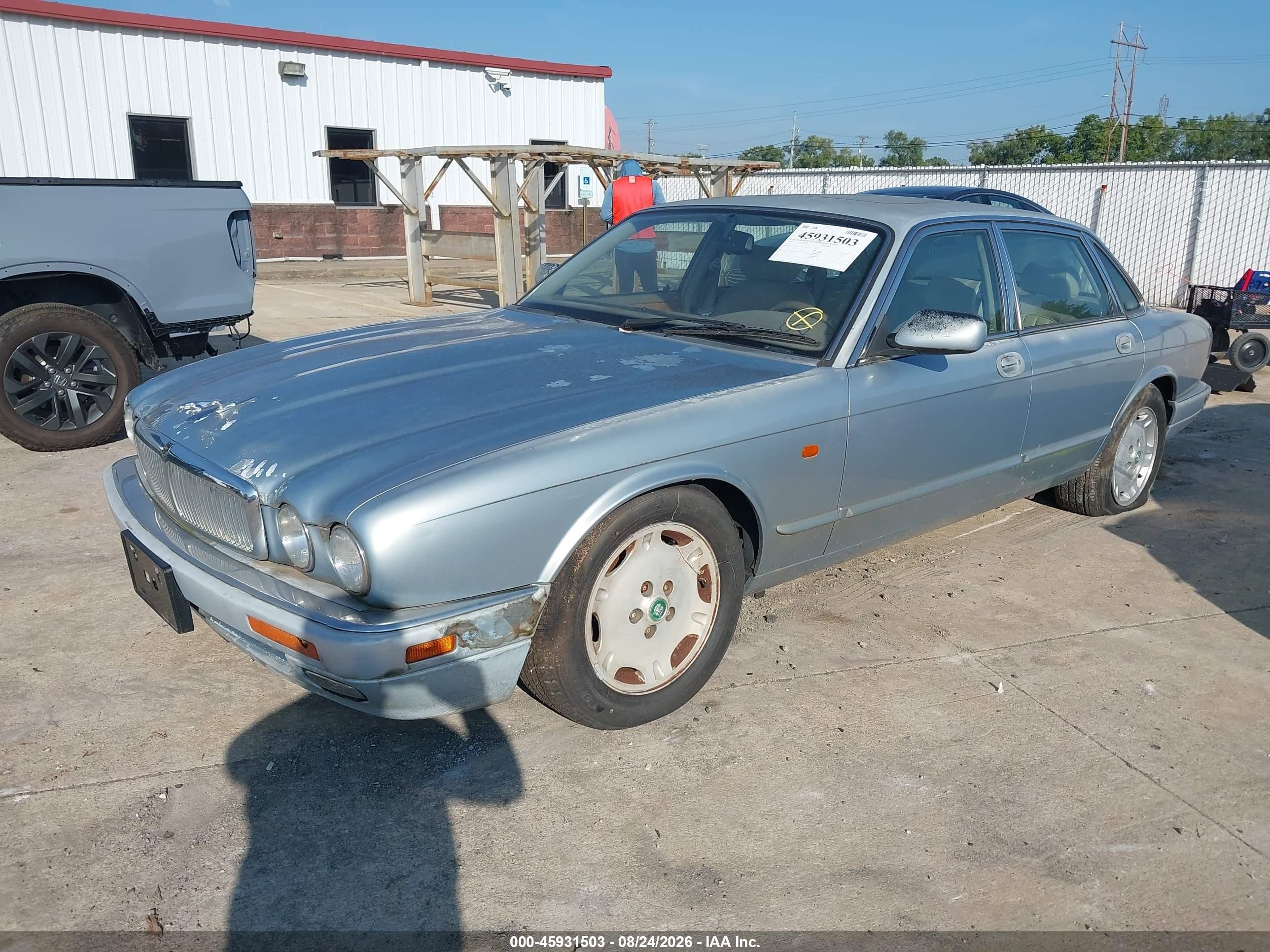 1995 Jaguar Xj6   Blue vin: SAJHX1741SC737949