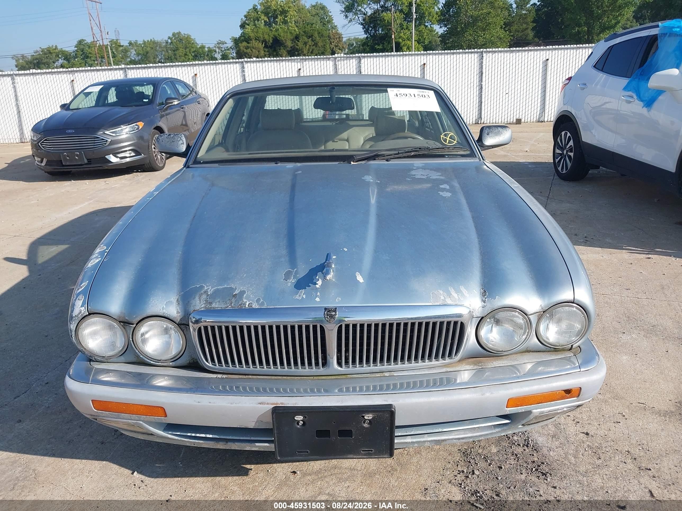 1995 Jaguar Xj6   Blue vin: SAJHX1741SC737949