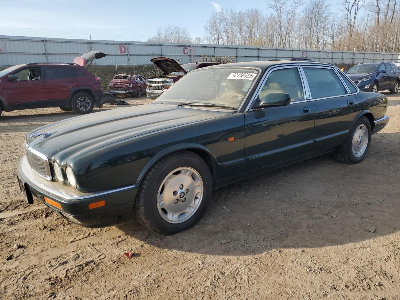 1996 Jaguar Xj6 Зеленый vin: SAJHX1741TC767650