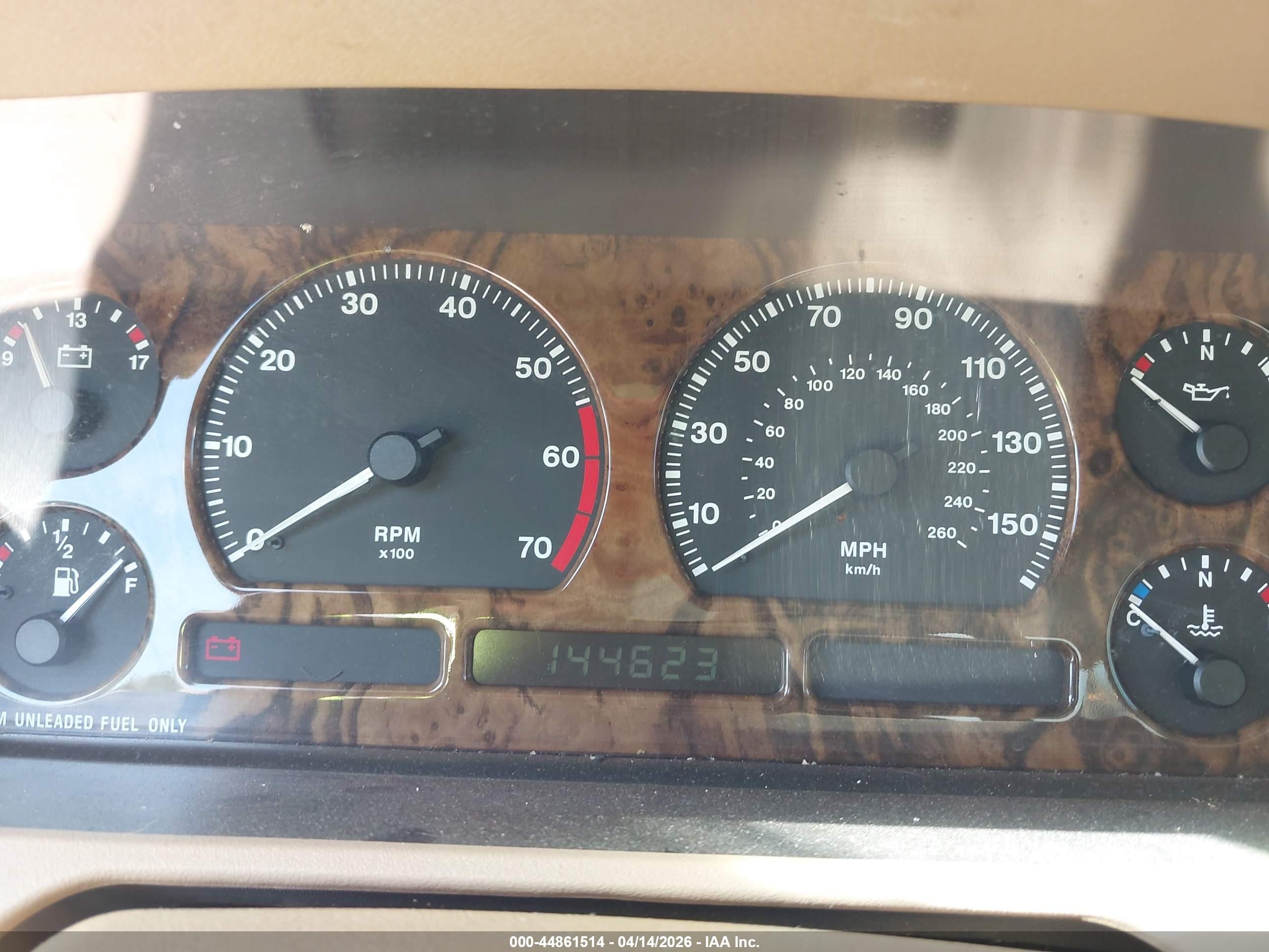 1996 Jaguar Xj6   Синий vin: SAJHX1746TC757387