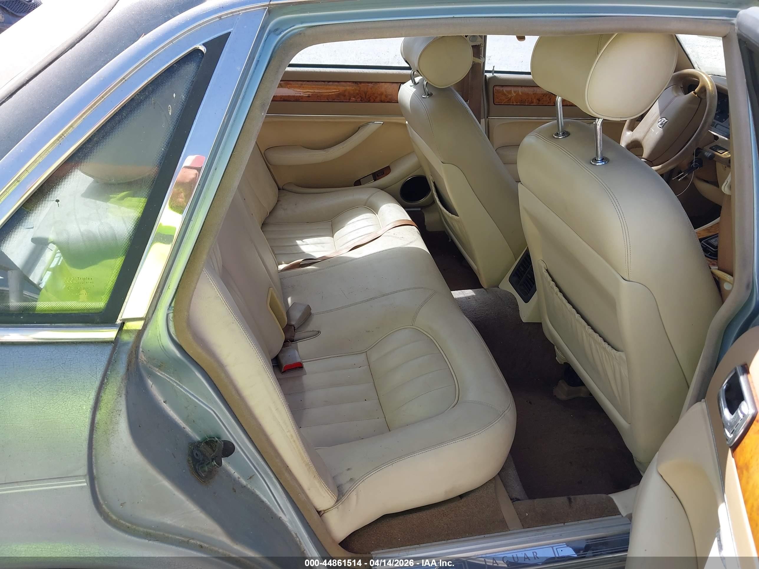 1996 Jaguar Xj6   Синий vin: SAJHX1746TC757387