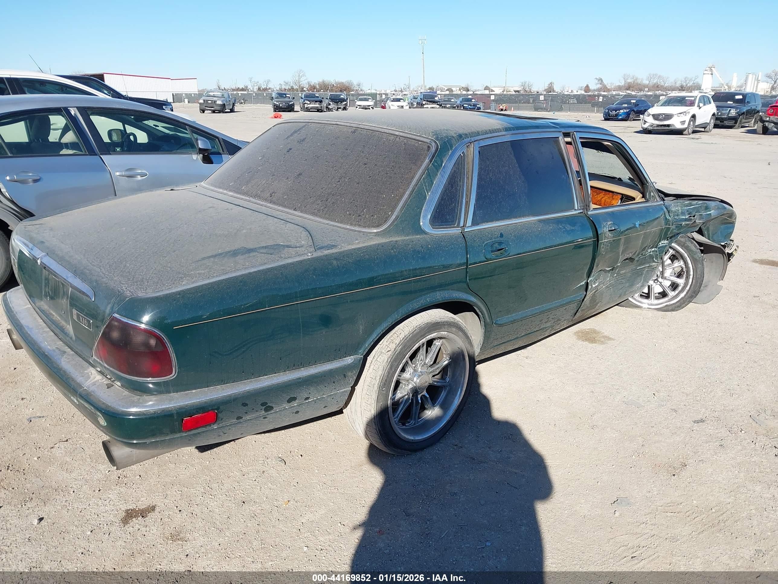 1996 Jaguar Xj6   Зеленый vin: SAJHX1746TC765151