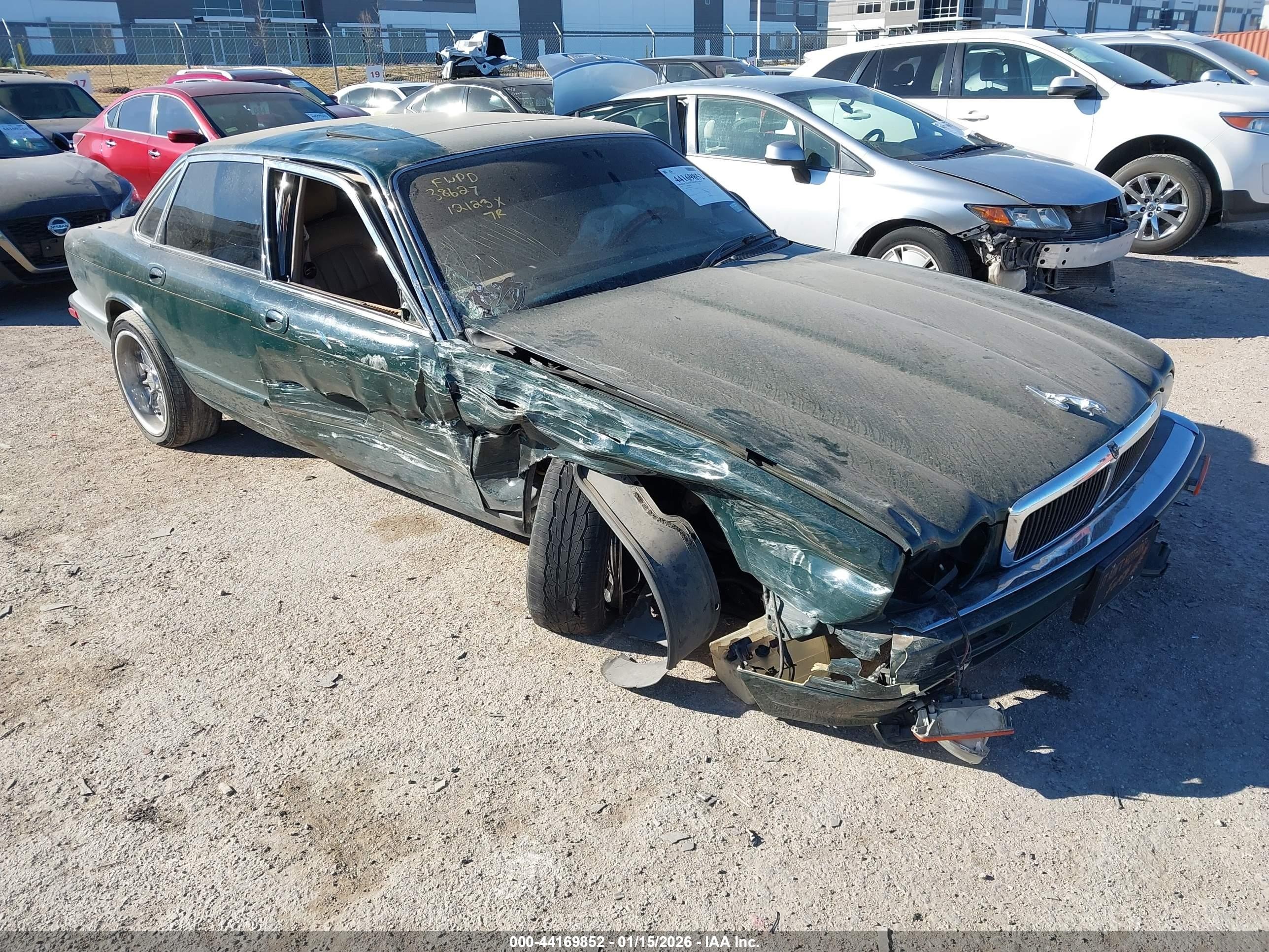 1996 Jaguar Xj6   Зеленый vin: SAJHX1746TC765151