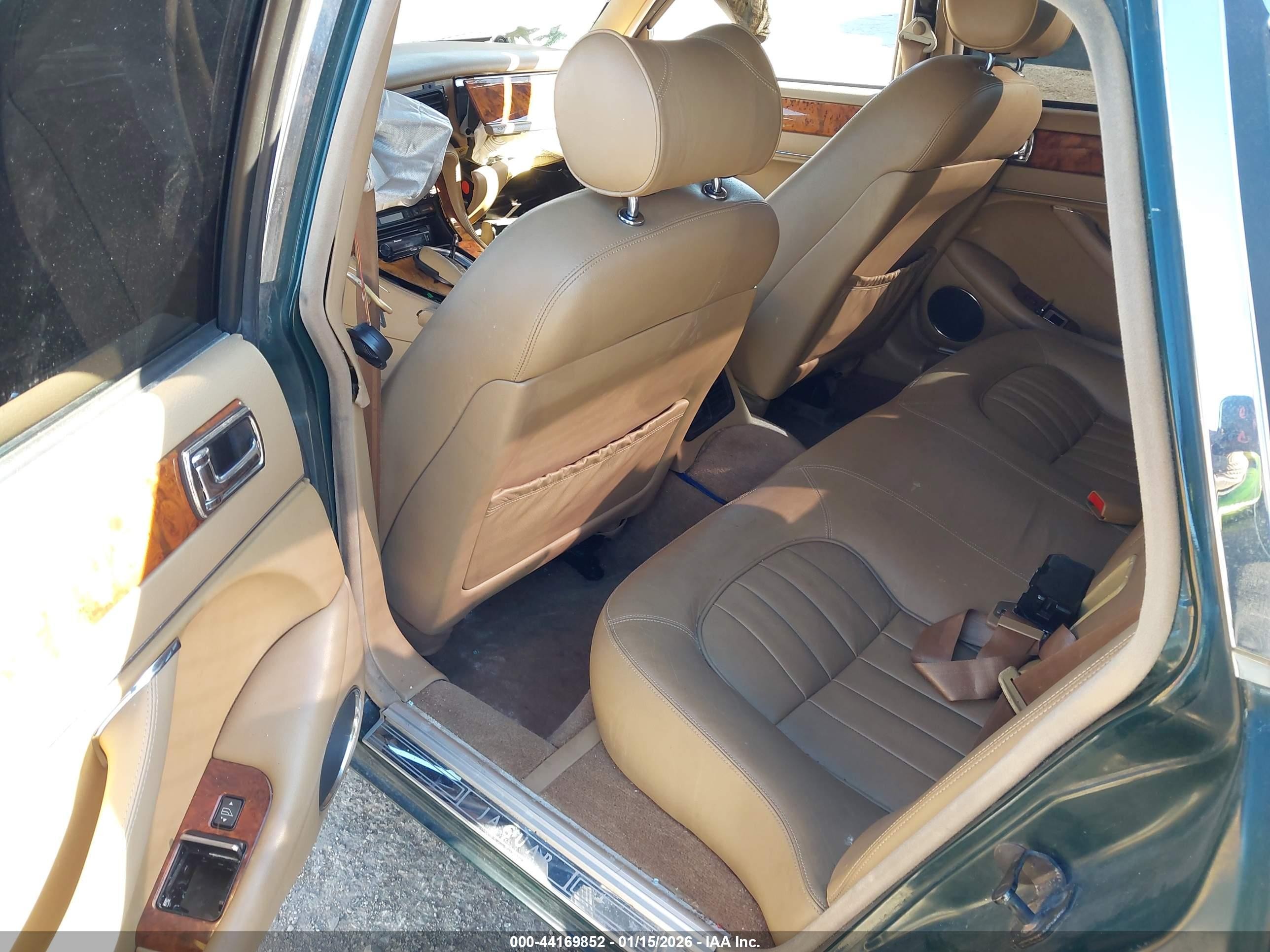 1996 Jaguar Xj6   Зеленый vin: SAJHX1746TC765151