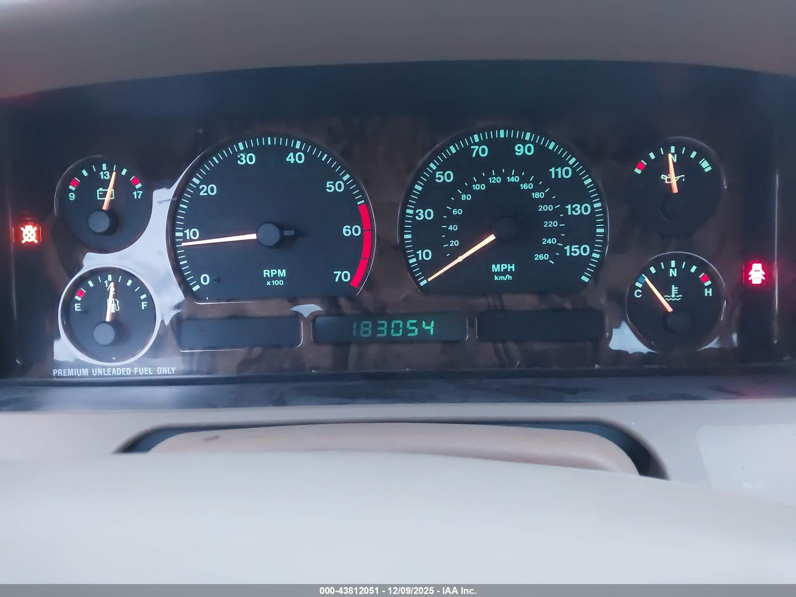1996 Jaguar Xj6   Синий vin: SAJHX1748TC754944