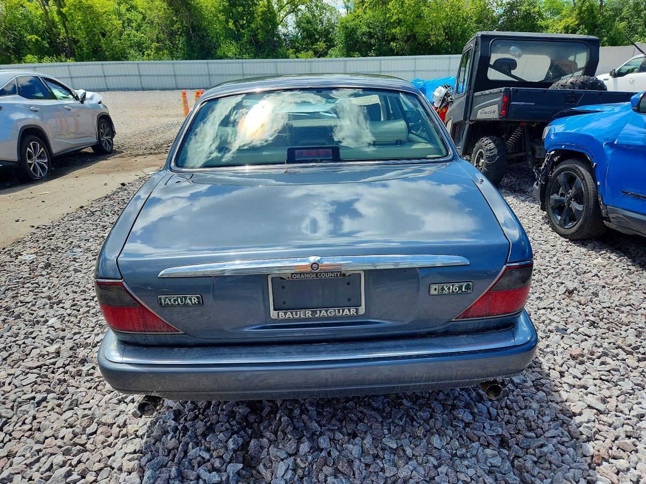 1997 Jaguar Xj6 L Blue vin: SAJHX6245VC788556