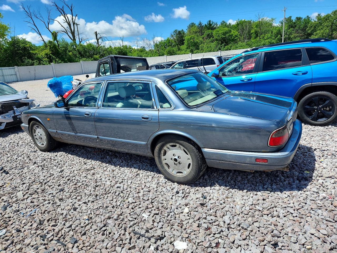 1997 Jaguar Xj6 L Blue vin: SAJHX6245VC788556
