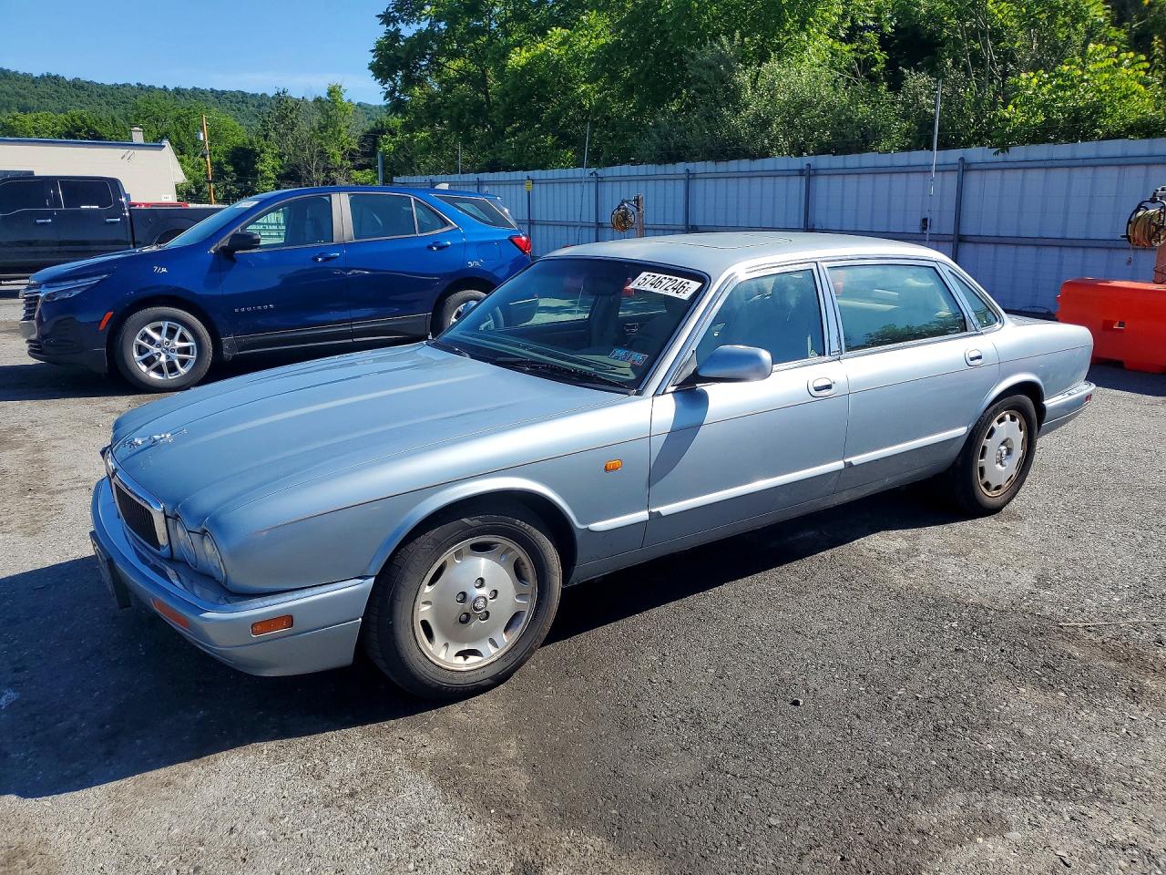 1997 Jaguar Xj6 L Silver vin: SAJHX6245VC792462