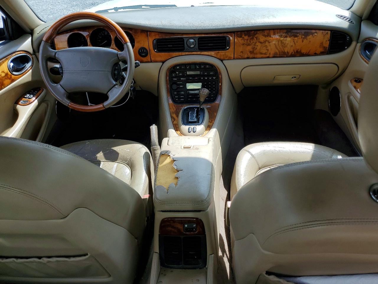 1998 Jaguar Xj8 L White vin: SAJHX624XWC847425