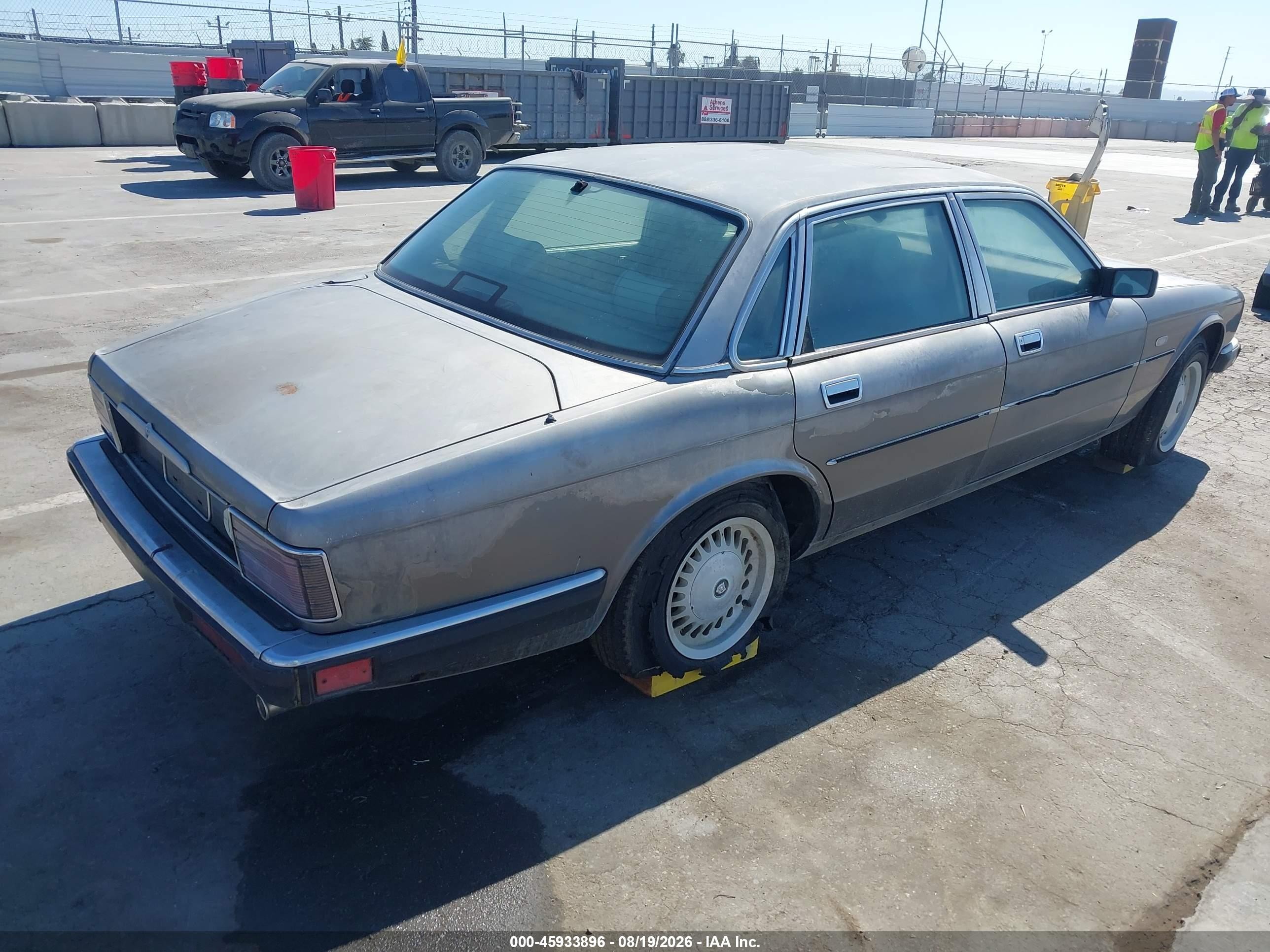 1991 Jaguar Xj6 Sovereign Gray vin: SAJHY1741MC640346