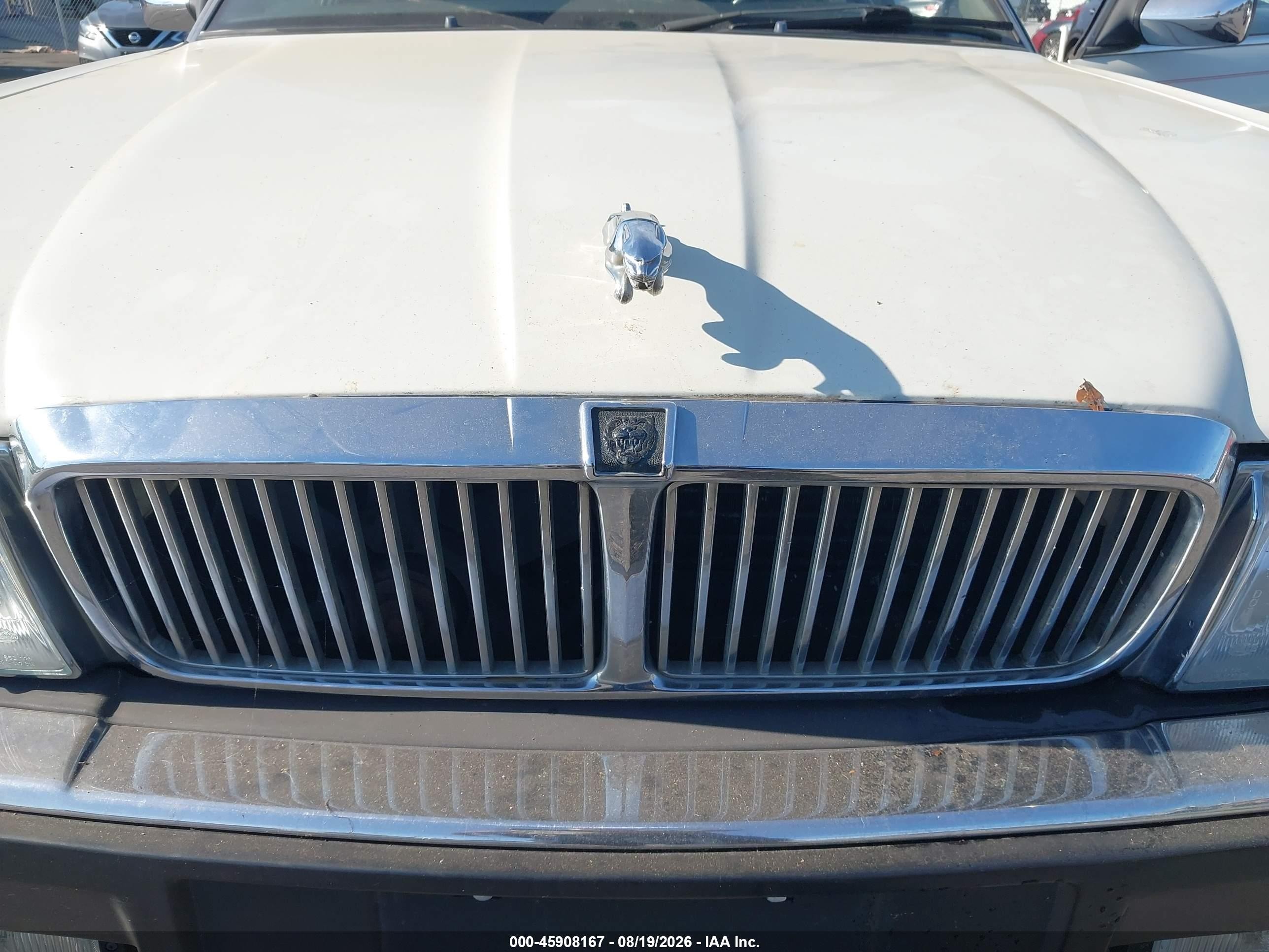 1991 Jaguar Xj6 Sovereign White vin: SAJHY174XMC630107