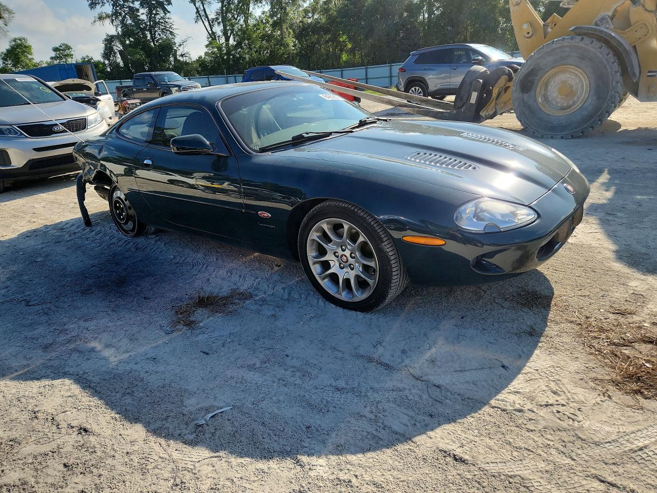 2000 Jaguar Xkr Green vin: SAJJA41BXYPA08610