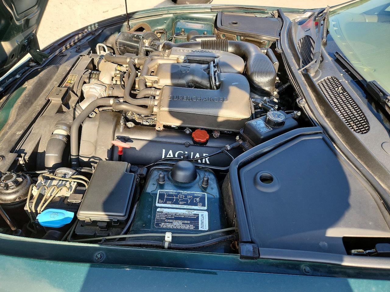 2000 Jaguar Xkr Green vin: SAJJA41BXYPA08610