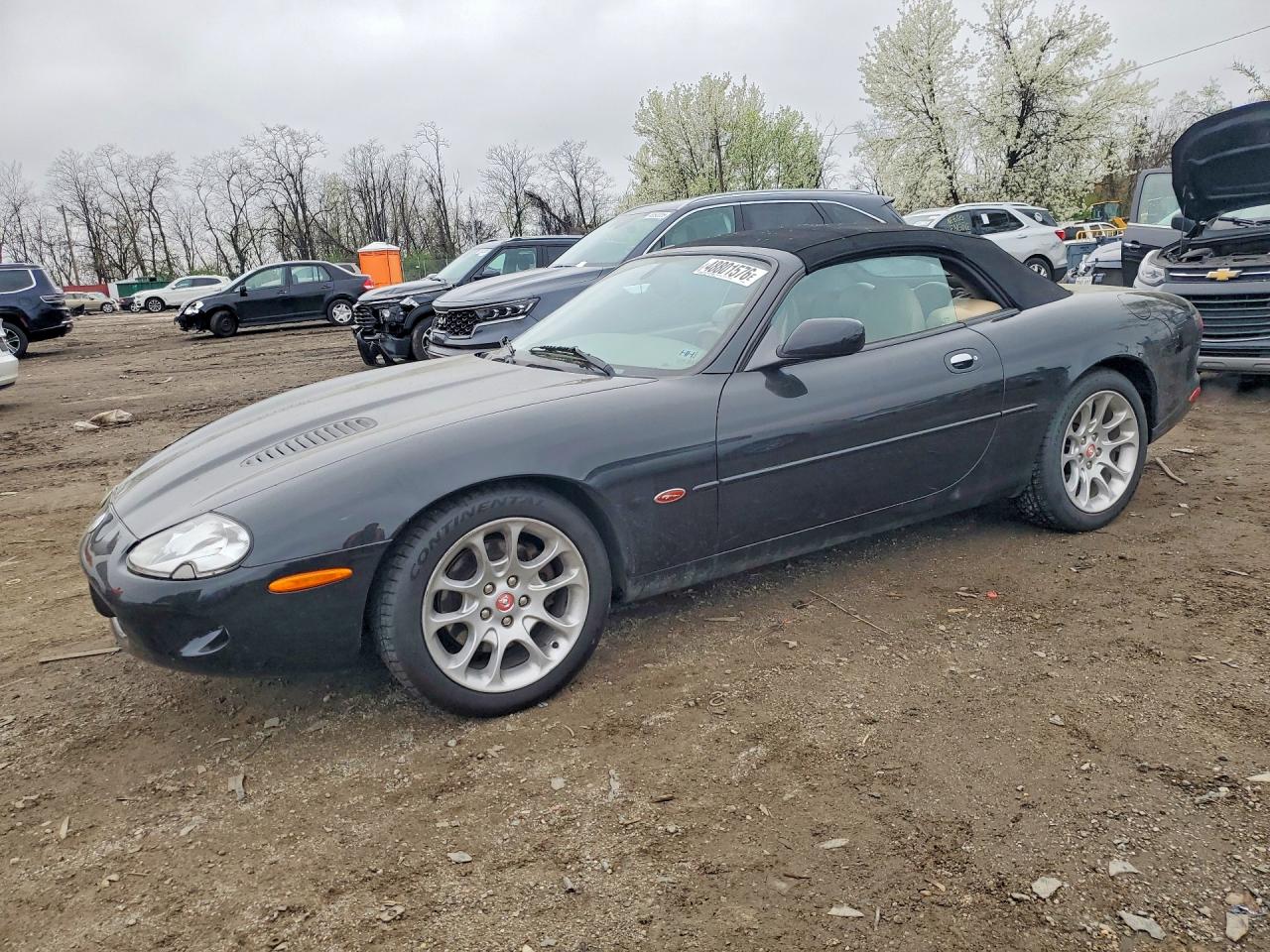 2000 Jaguar Xkr Black vin: SAJJA42BXYPA01543