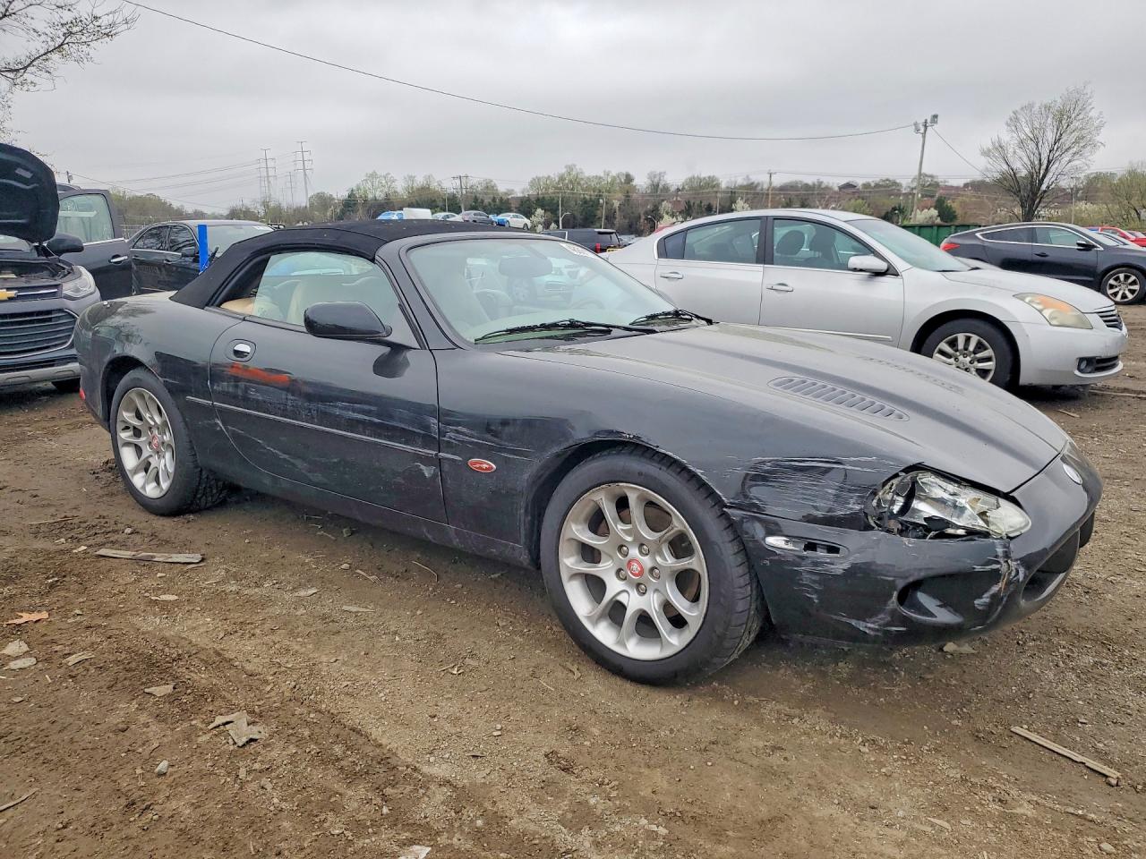 2000 Jaguar Xkr Black vin: SAJJA42BXYPA01543