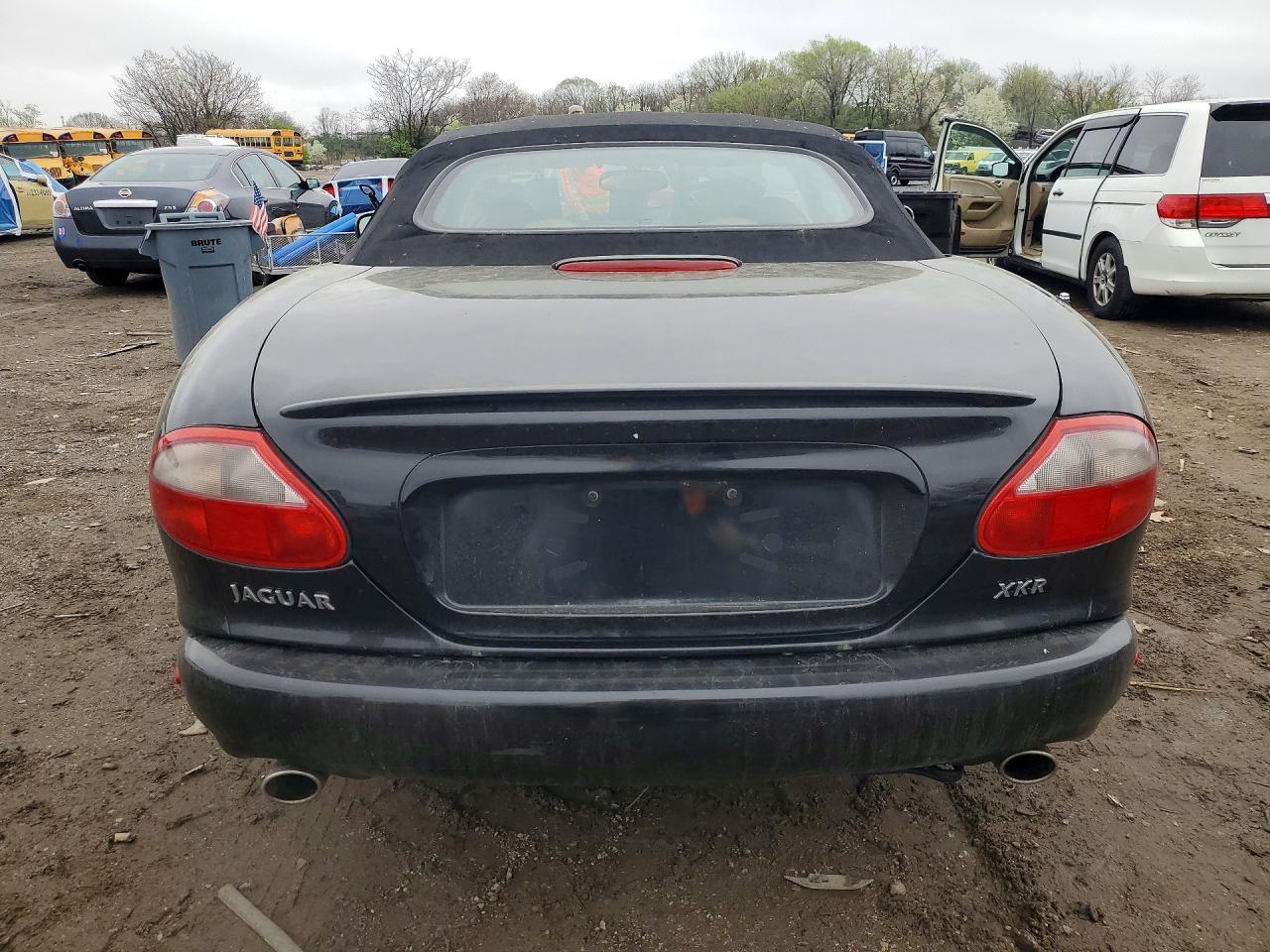 2000 Jaguar Xkr Black vin: SAJJA42BXYPA01543