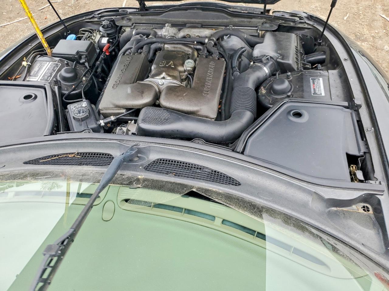 2000 Jaguar Xkr Black vin: SAJJA42BXYPA01543