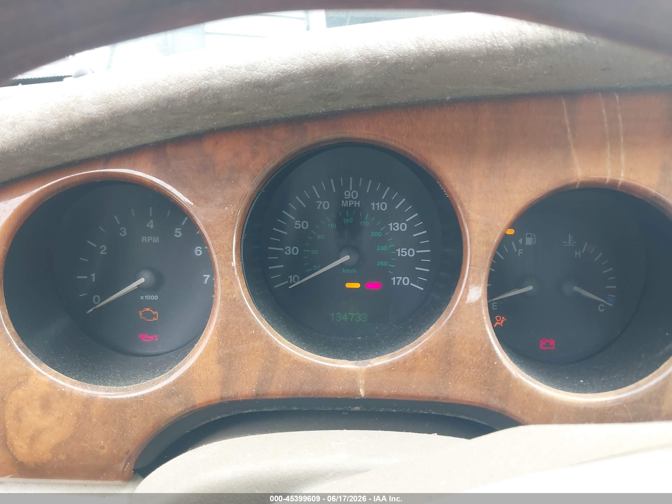 2000 Jaguar Xk8   Dark Blue vin: SAJJA42C0YNA06030