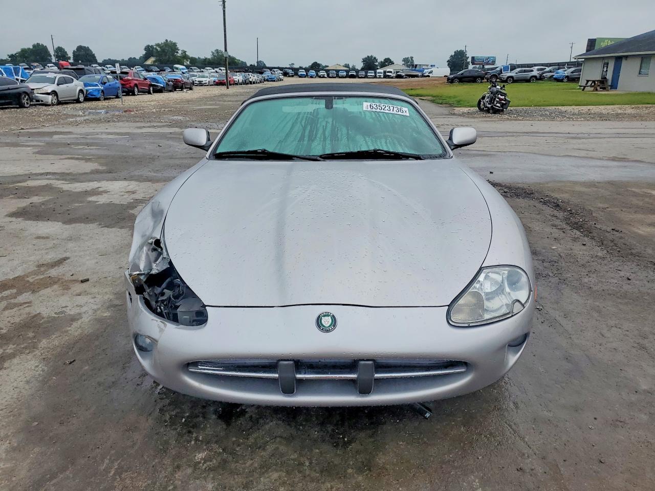 2000 Jaguar Xk8 Silver vin: SAJJA42C2YNA07888