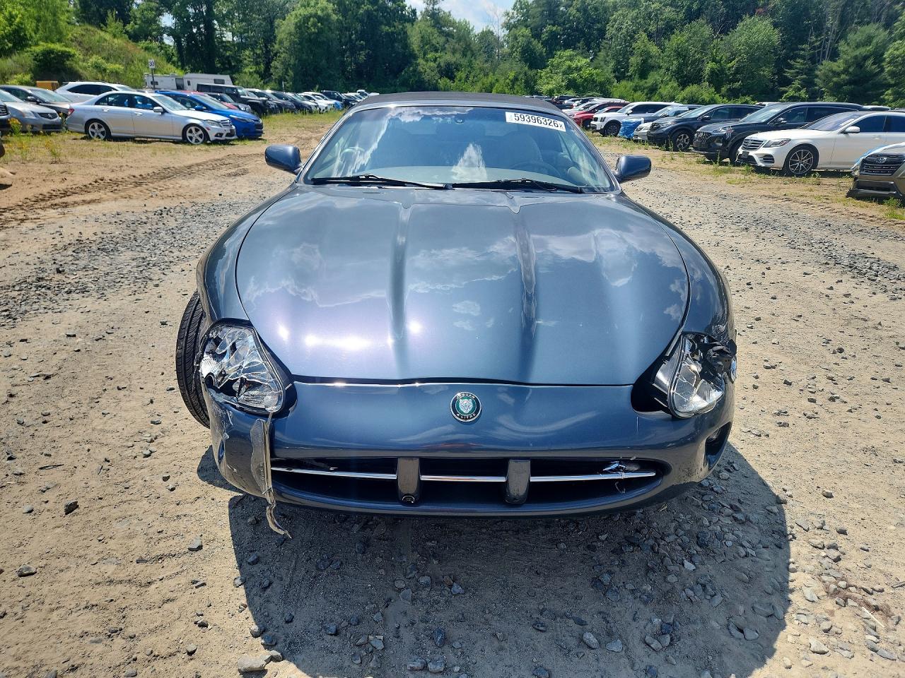 2000 Jaguar Xk8 Silver vin: SAJJA42C7YNA07854