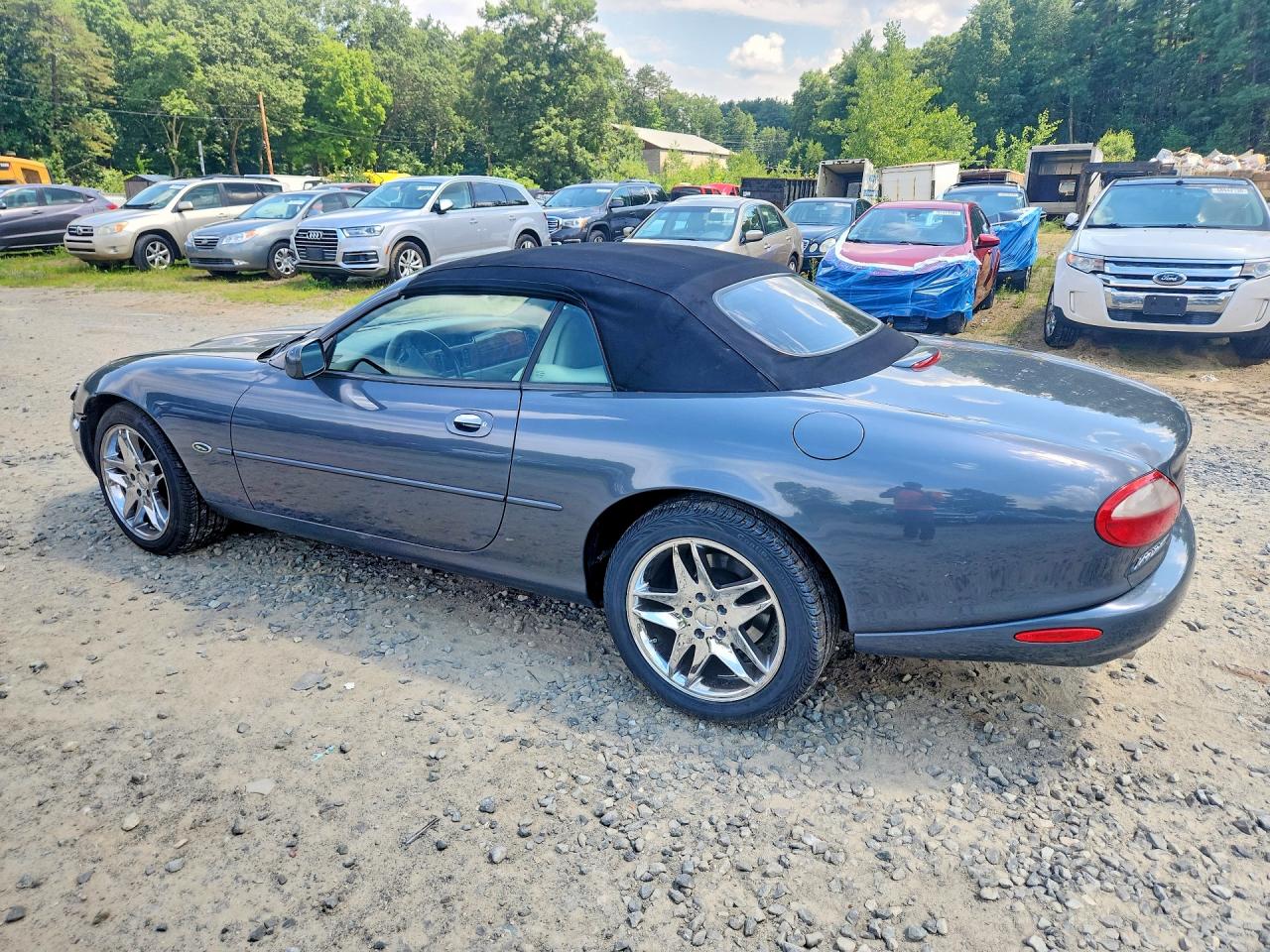 2000 Jaguar Xk8 Silver vin: SAJJA42C7YNA07854